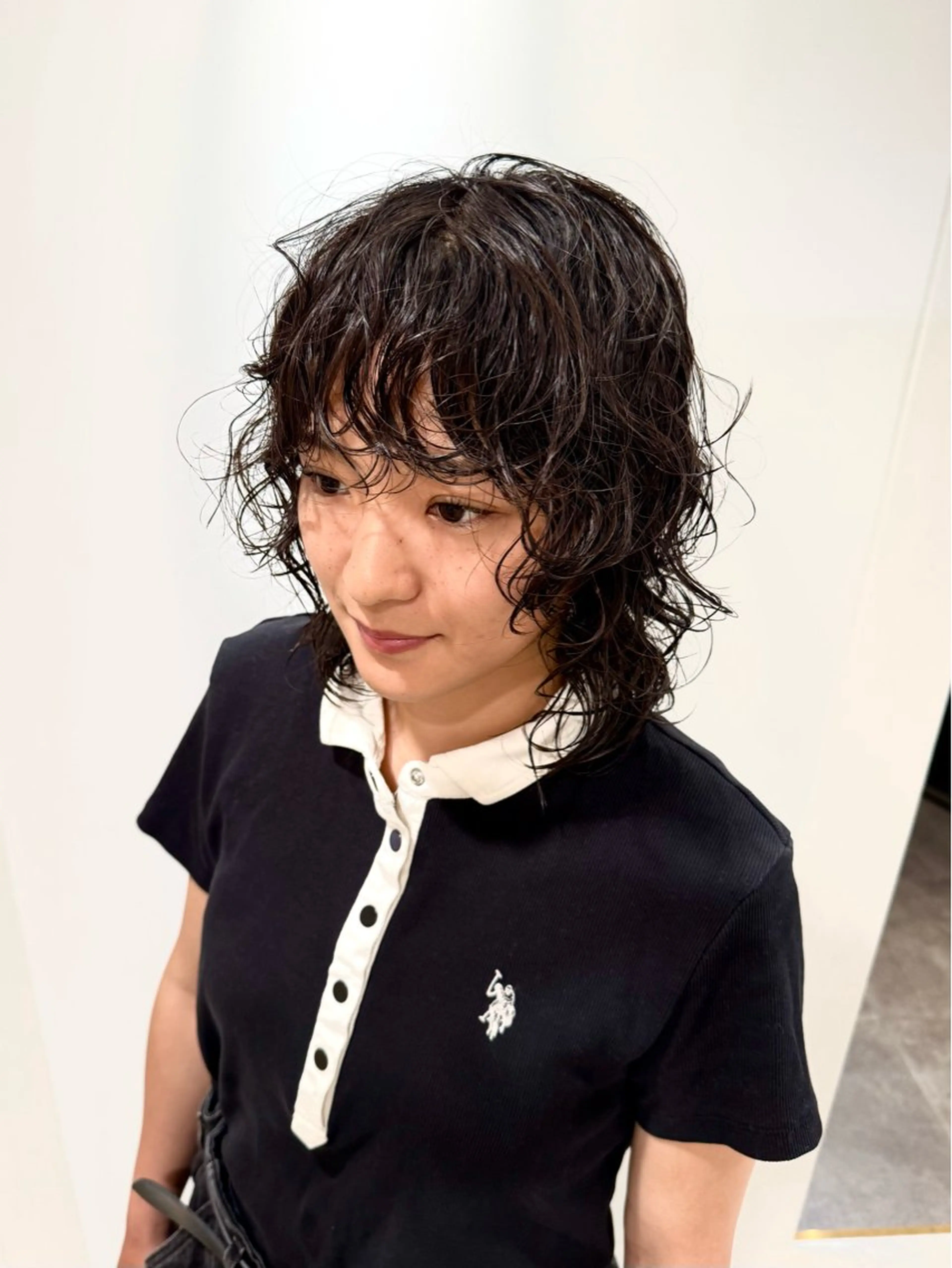 ショート レイヤーカット ウルフカット カット トリートメント ハイトーン/レイヤー /ウルフ⭐️永田⭐️のヘアスタイル