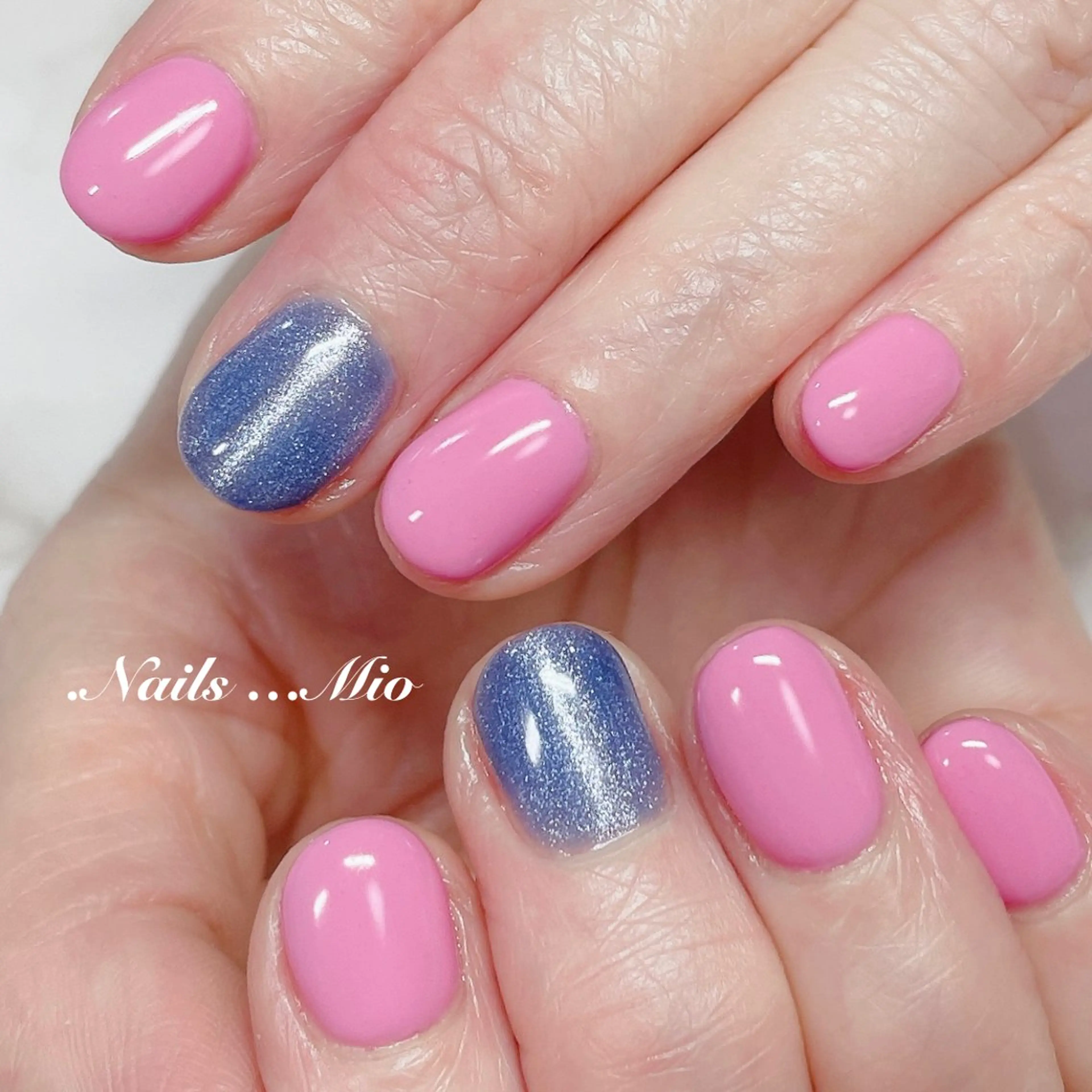 ネイル アートネイル ジェルネイル ワンカラーネイル .Nails Mio 赤羽西ネイルサロンのネイルデザイン