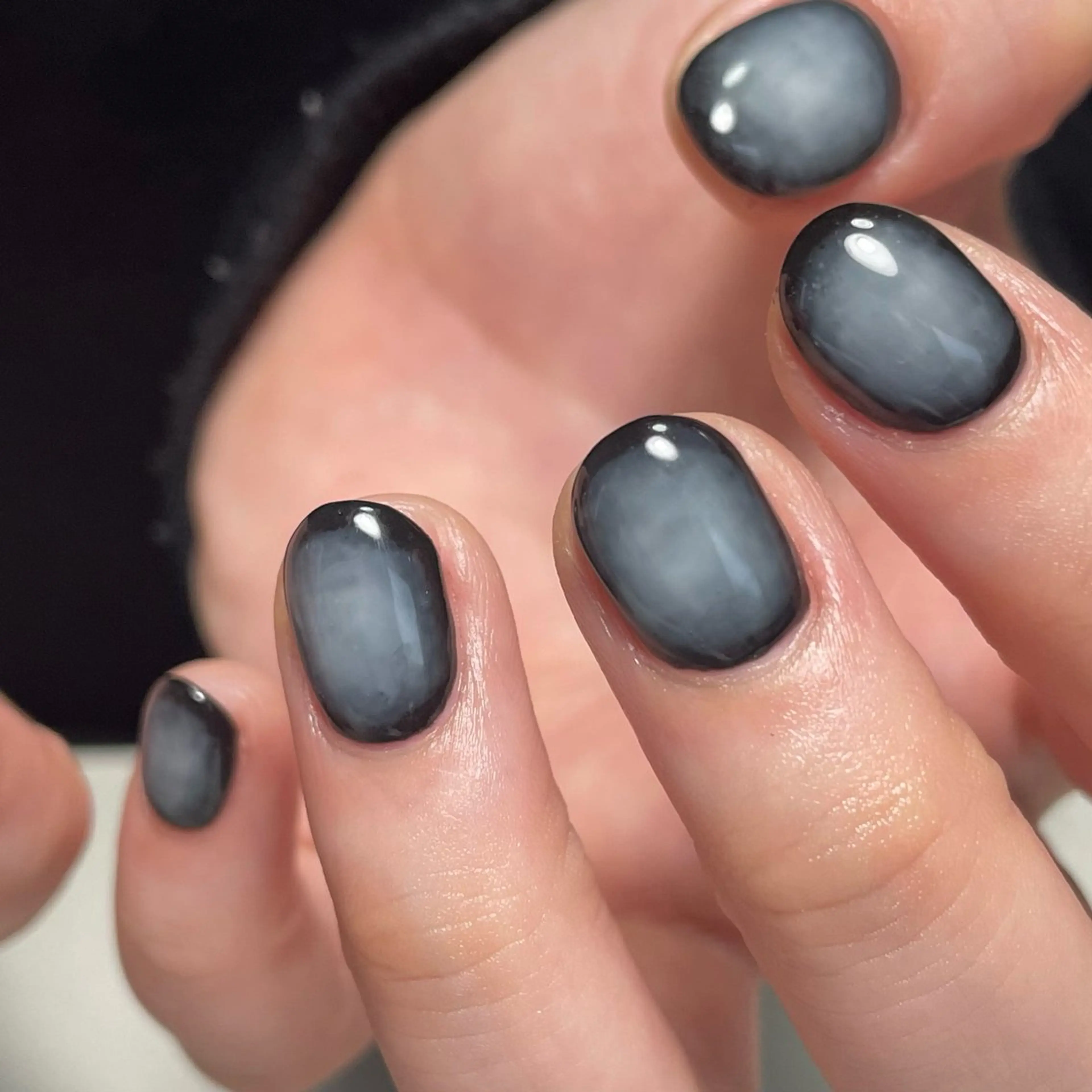 ネイル アートネイル ジェルネイル 持ち込み ニュアンスネイル パラジェル ハンドネイル norme_ akiのネイルデザイン