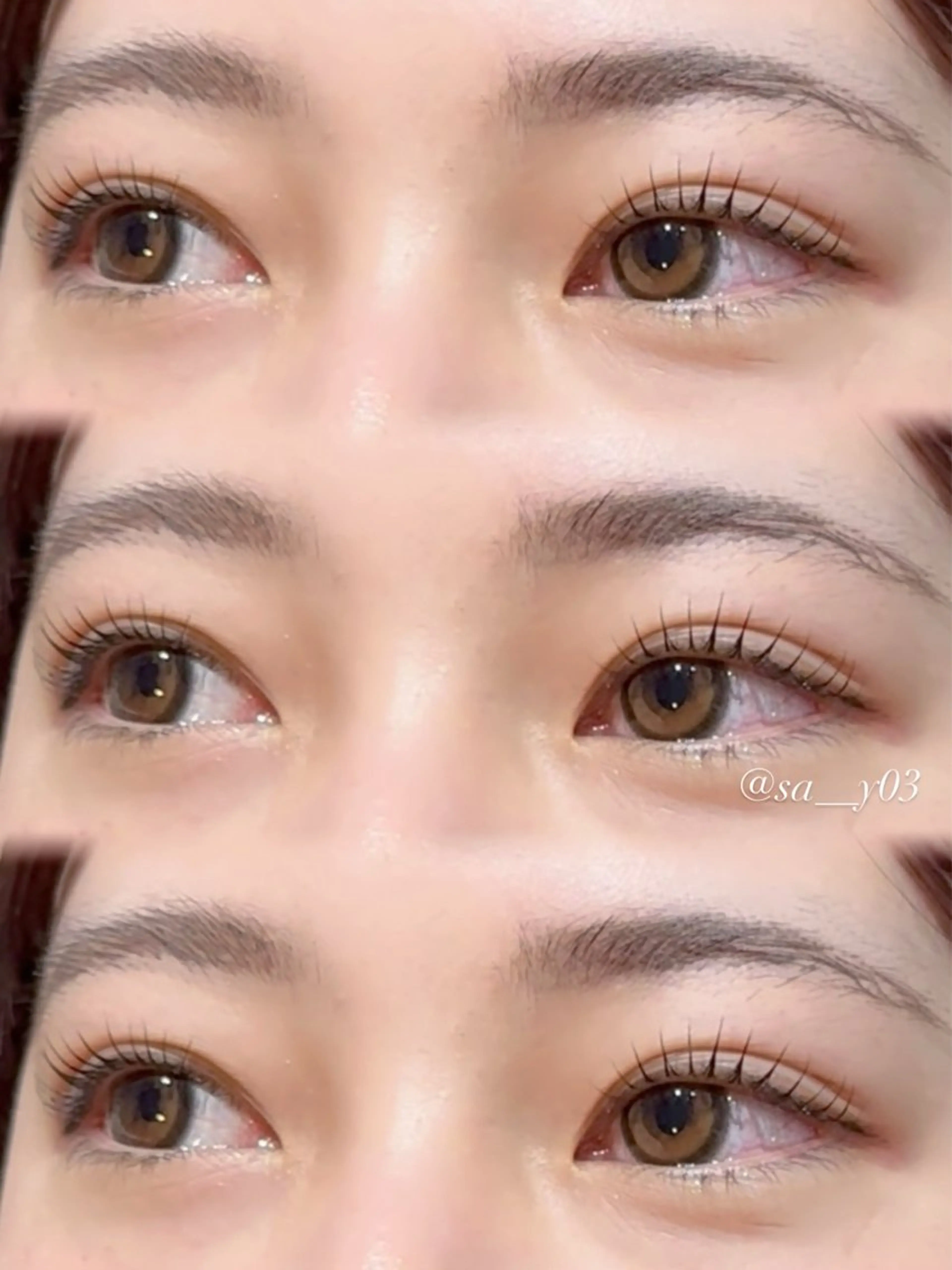 マツエク・マツパ パリジェンヌラッシュリフト BOOBEE eyelash所属・山下 紗采のマツエク・マツパデザイン