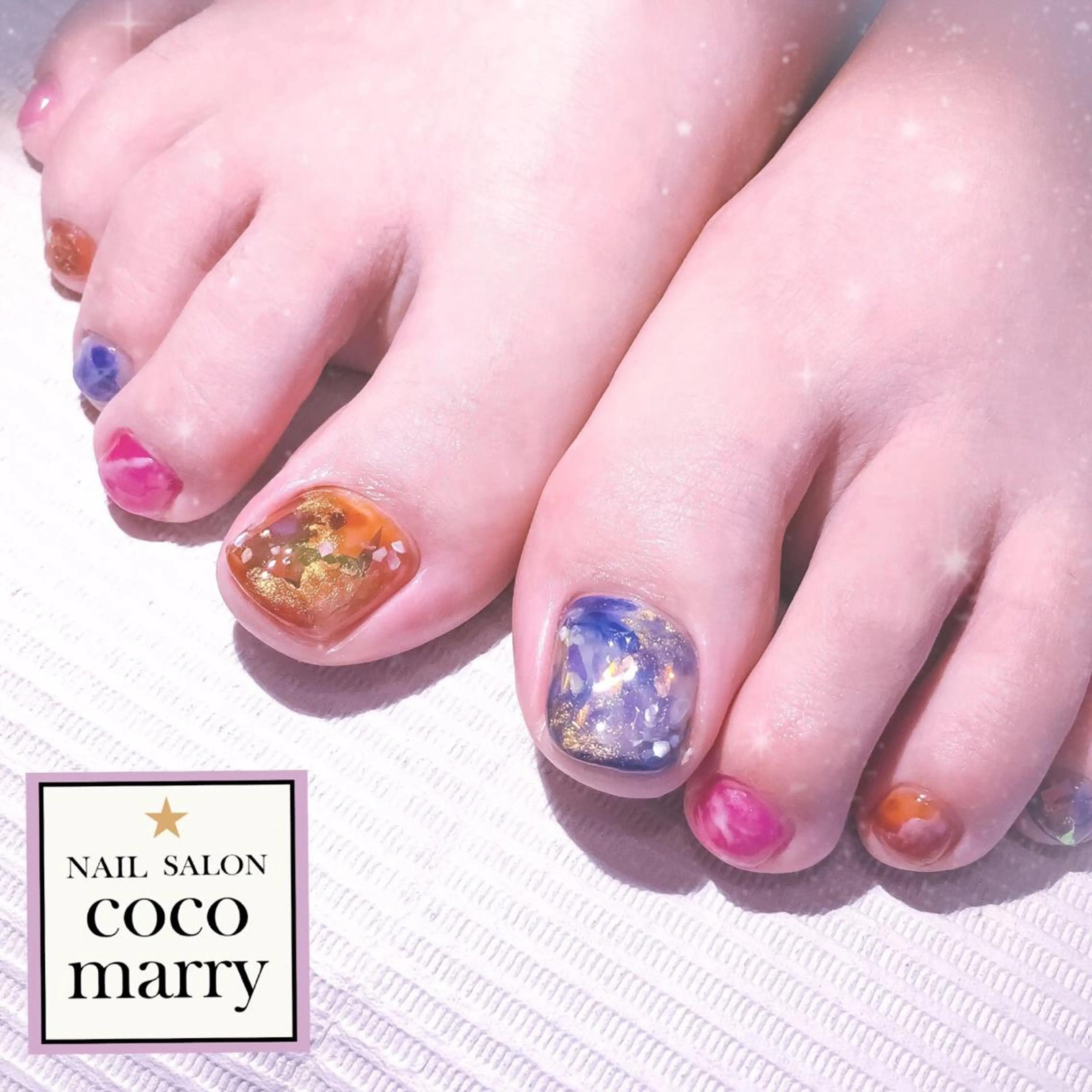 ネイル ニュアンスネイル coco marry  のネイルデザイン