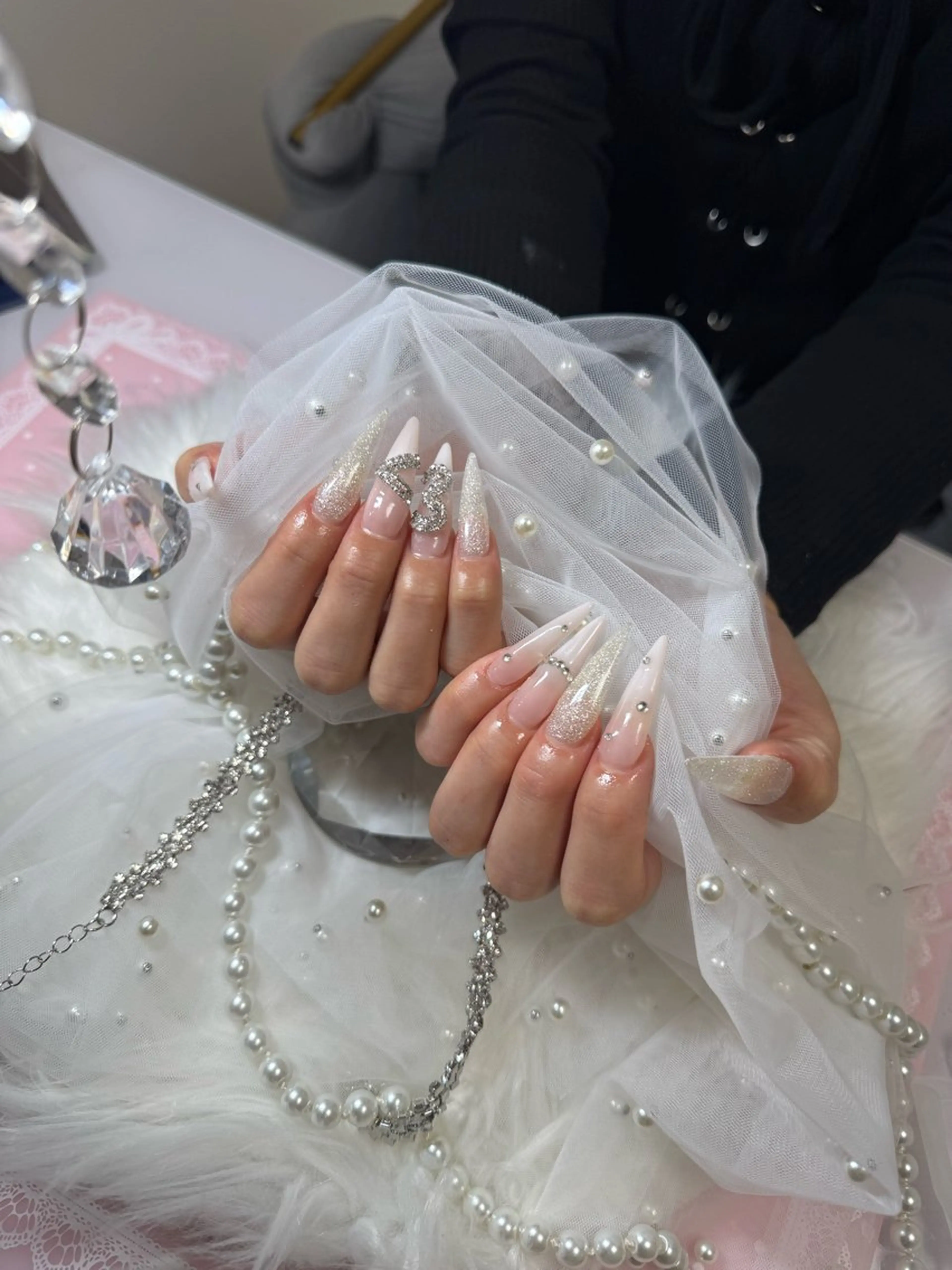 ネイル ロングネイル nailsalon Refletのネイルデザイン