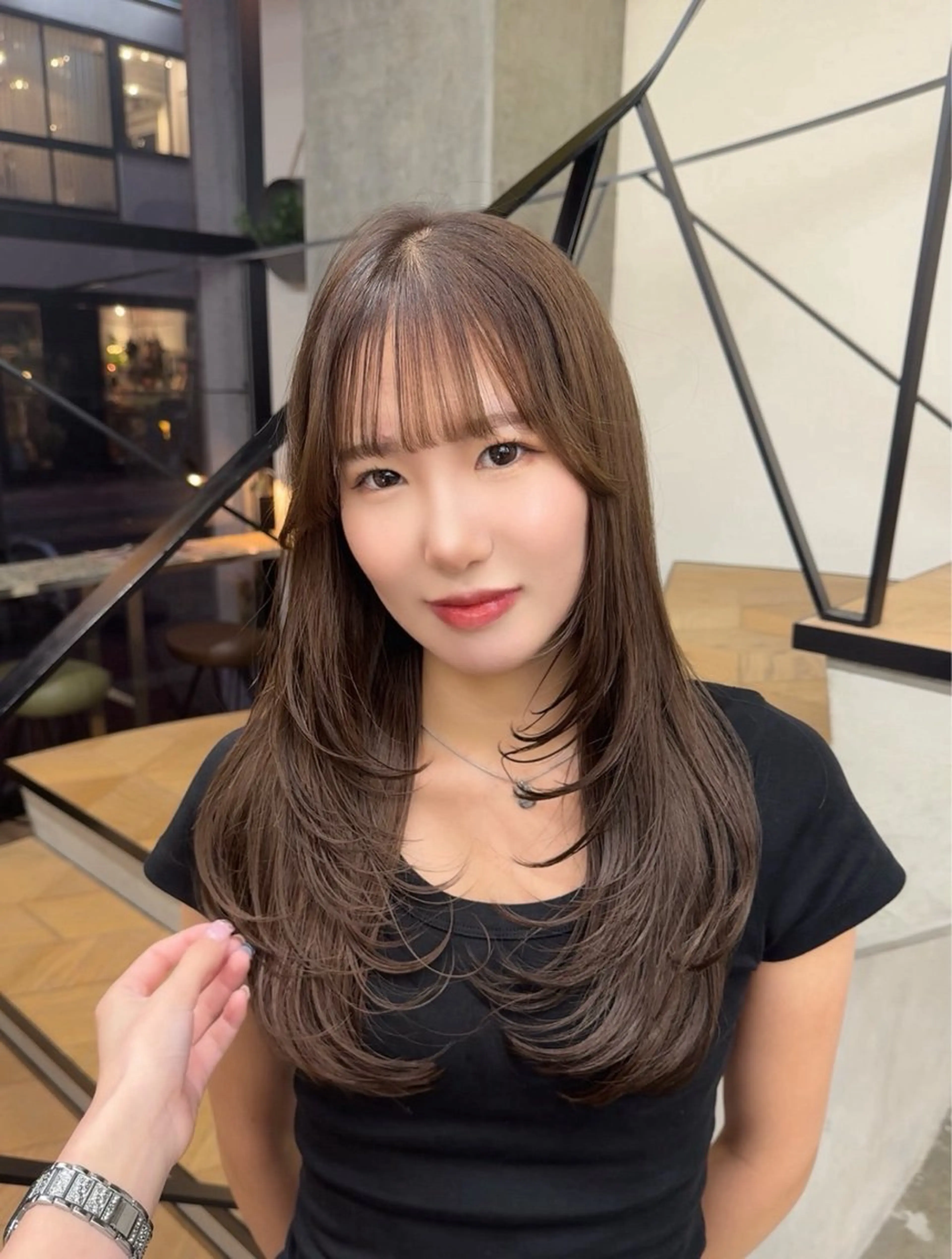 ロング カラー ブラウンカラー キャラメルブラウン ヴェリーテ所属・🩷仙台/ワンカラー /えれな🩷のヘアスタイル