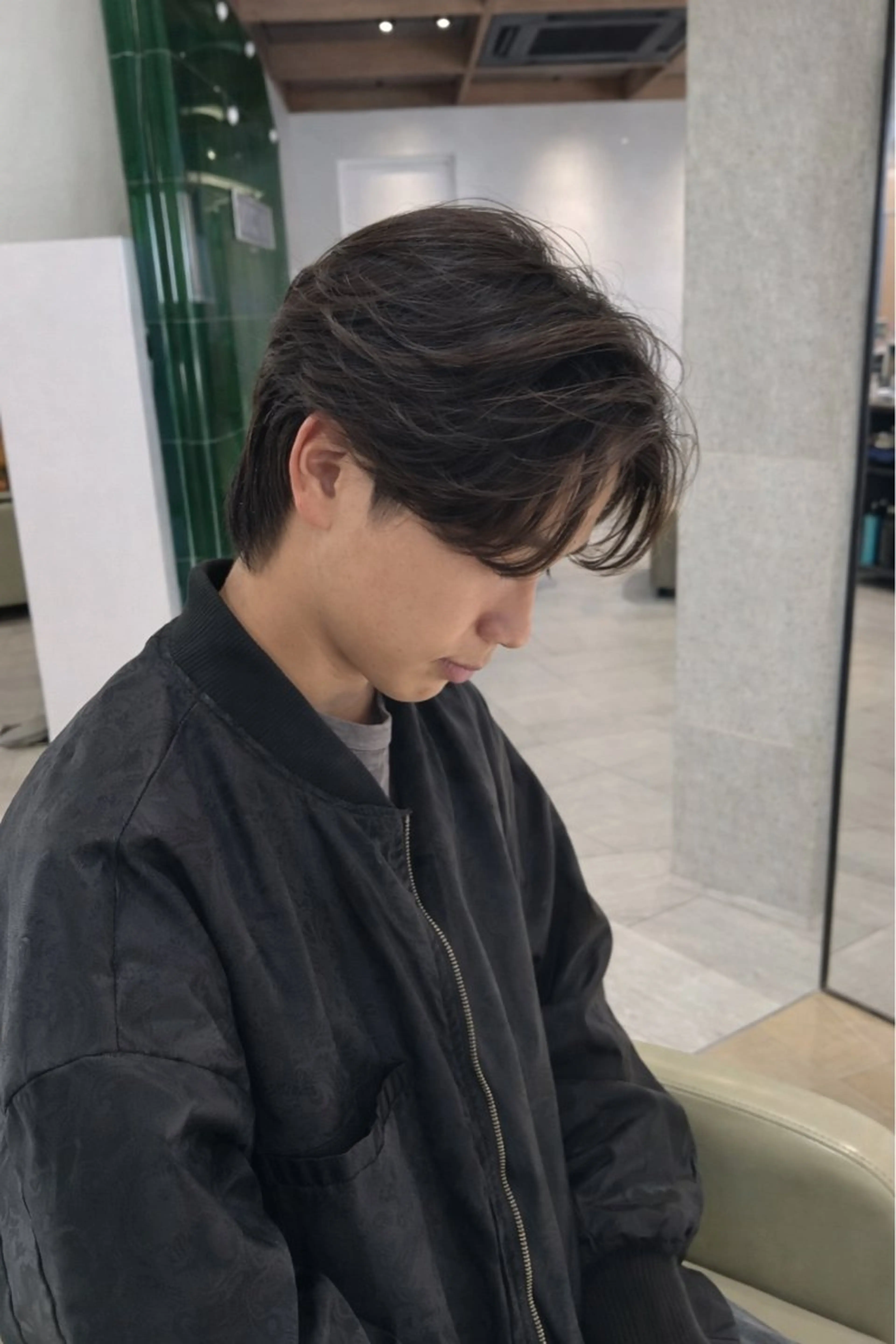 カラー パーマ メンズ カット パーマ JUNTA 梅田茶屋町のヘアスタイル