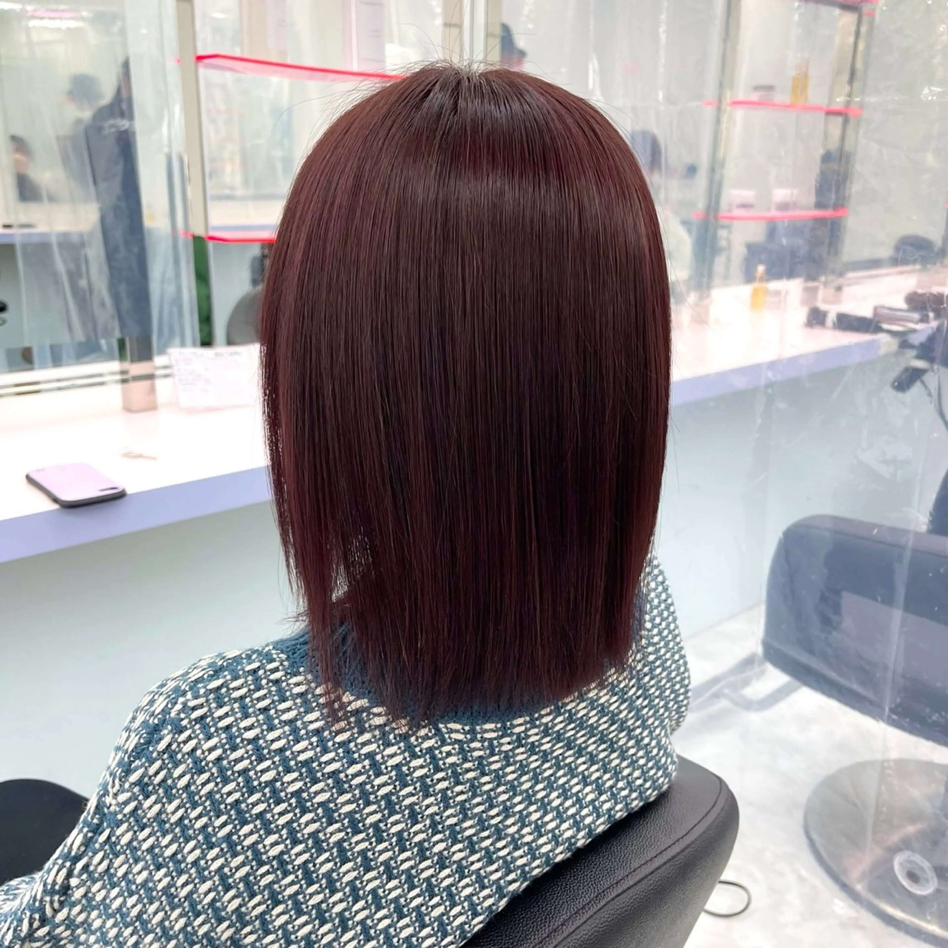 ミディアム カラー パーマ ヘアアレンジ メンズ 🤍透明感カラー🤍 ブリーチ🤍AINEのヘアスタイル