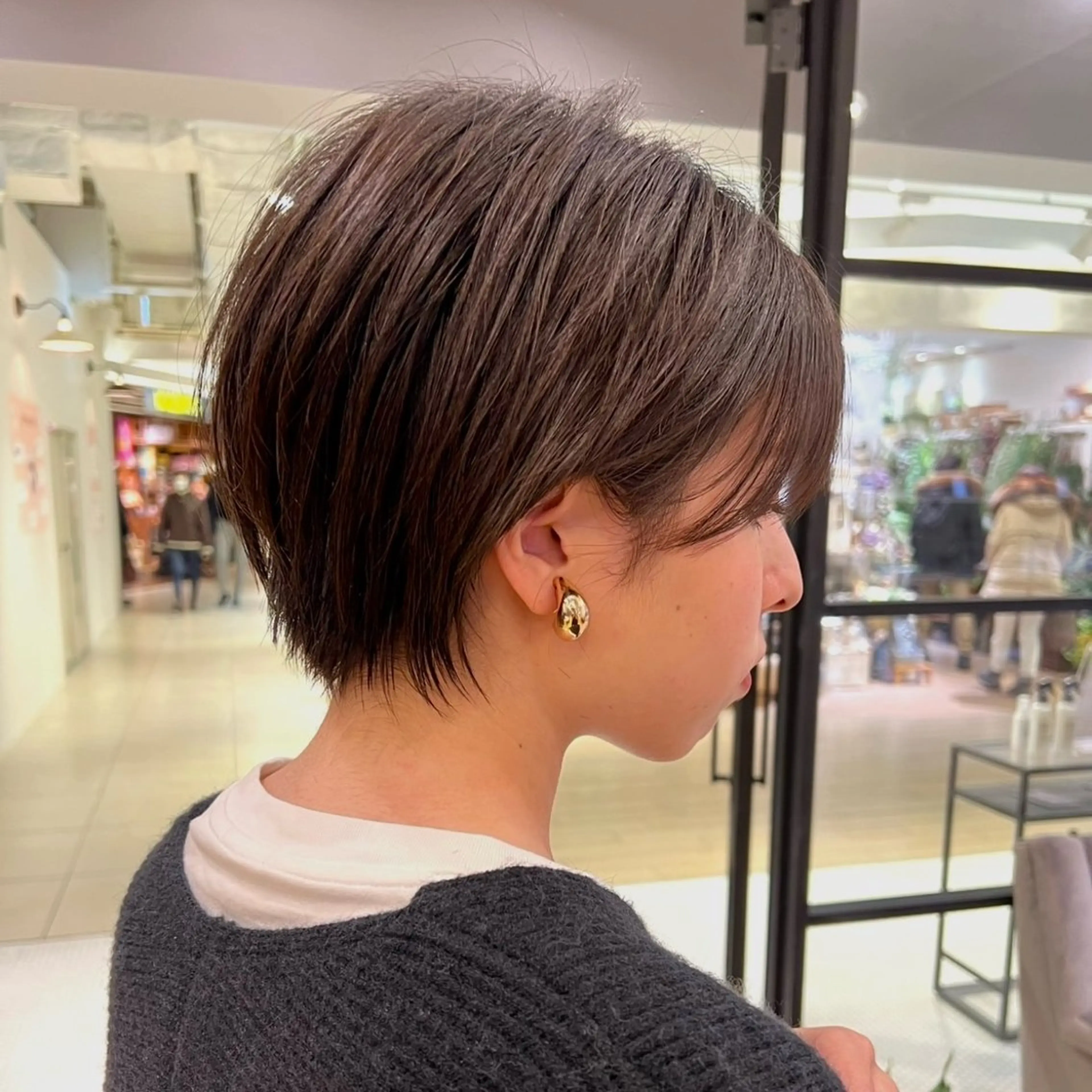 ショート 暖色/ボブ/吉岡美音 GIEN NU茶屋町のヘアスタイル