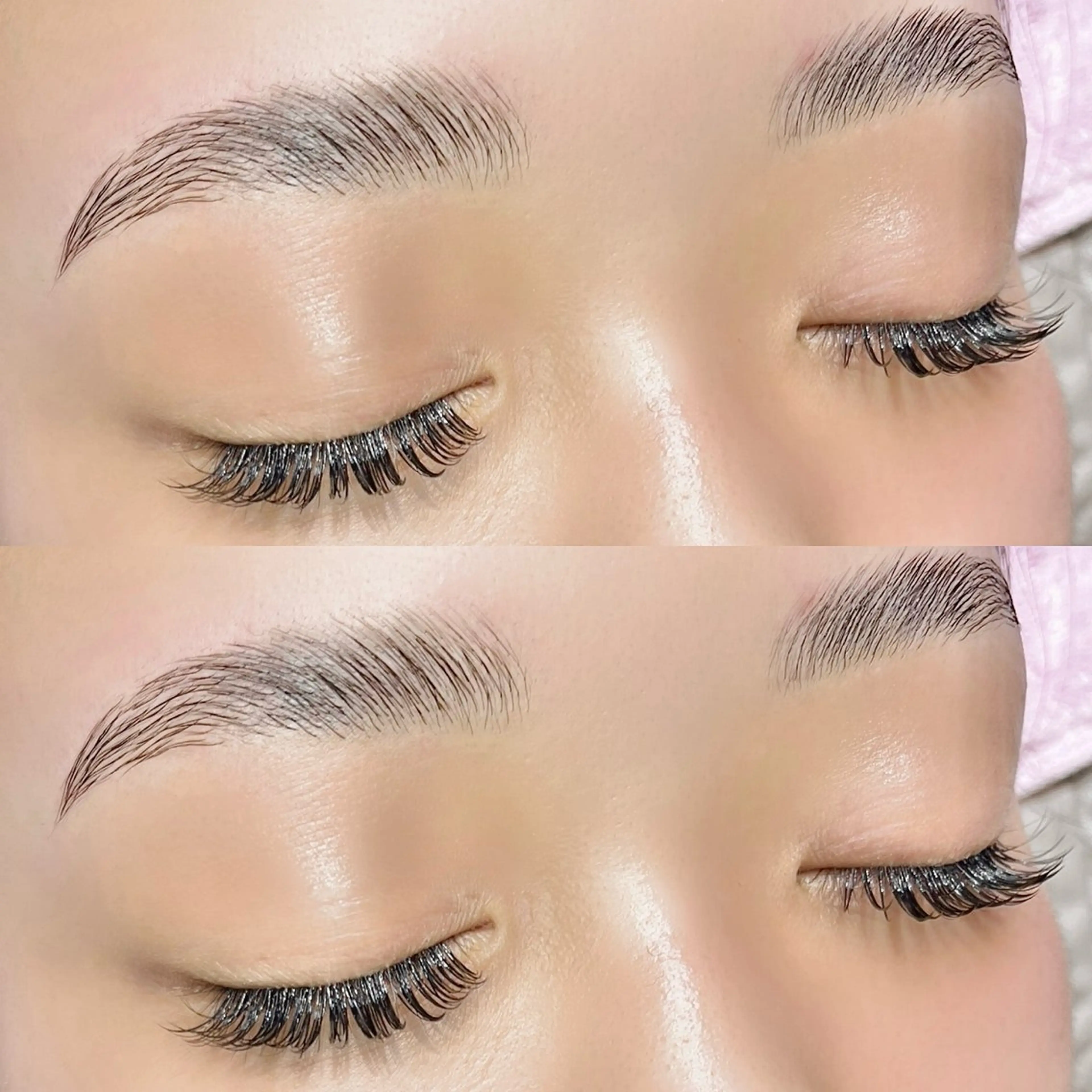 アイブロウ ハリウッドブロウリフト 𓍯 Miyaki𓍯のマツエク・マツパデザイン