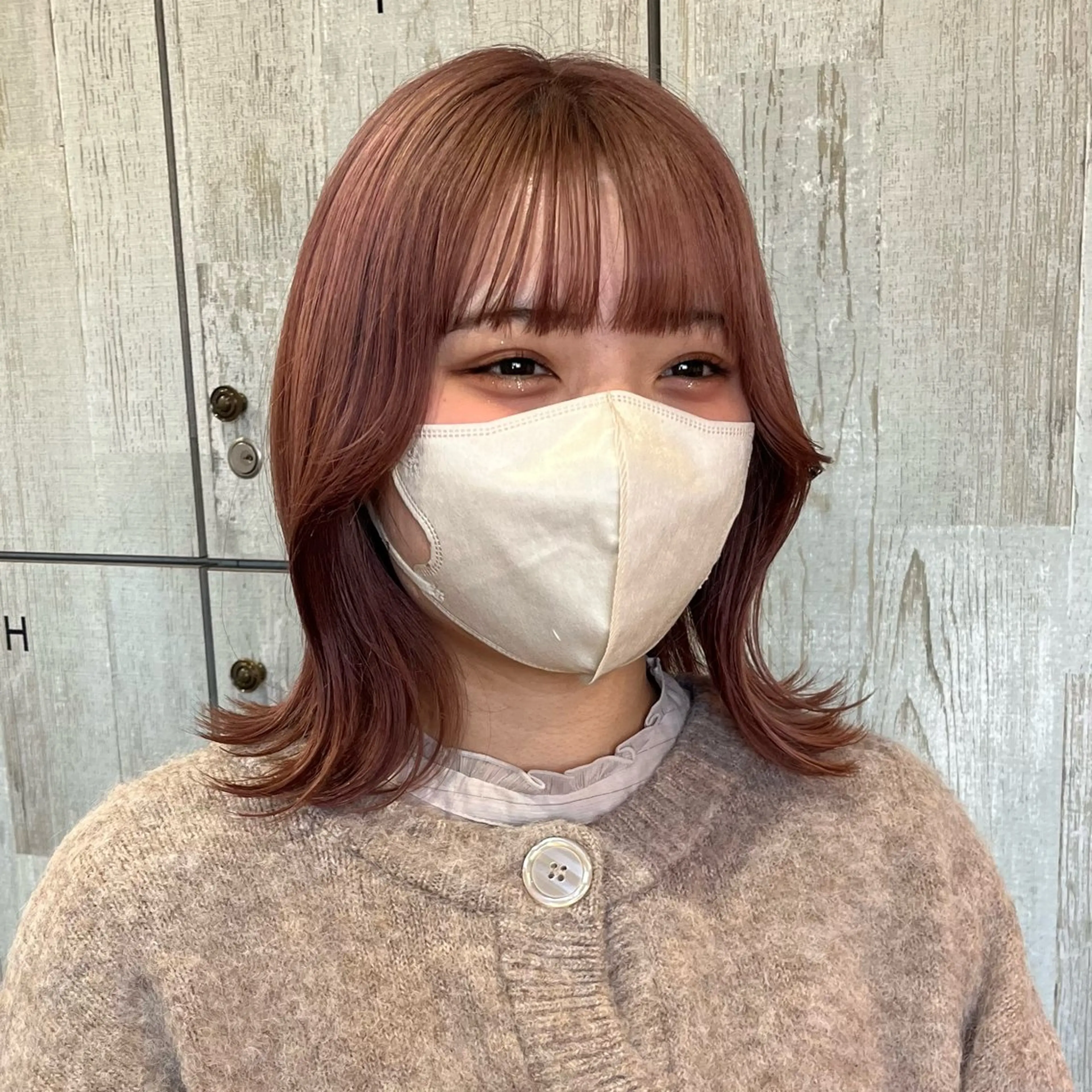 セミロング カラー カラー/韓国レイヤー /ブリーチ/hinaのヘアスタイル