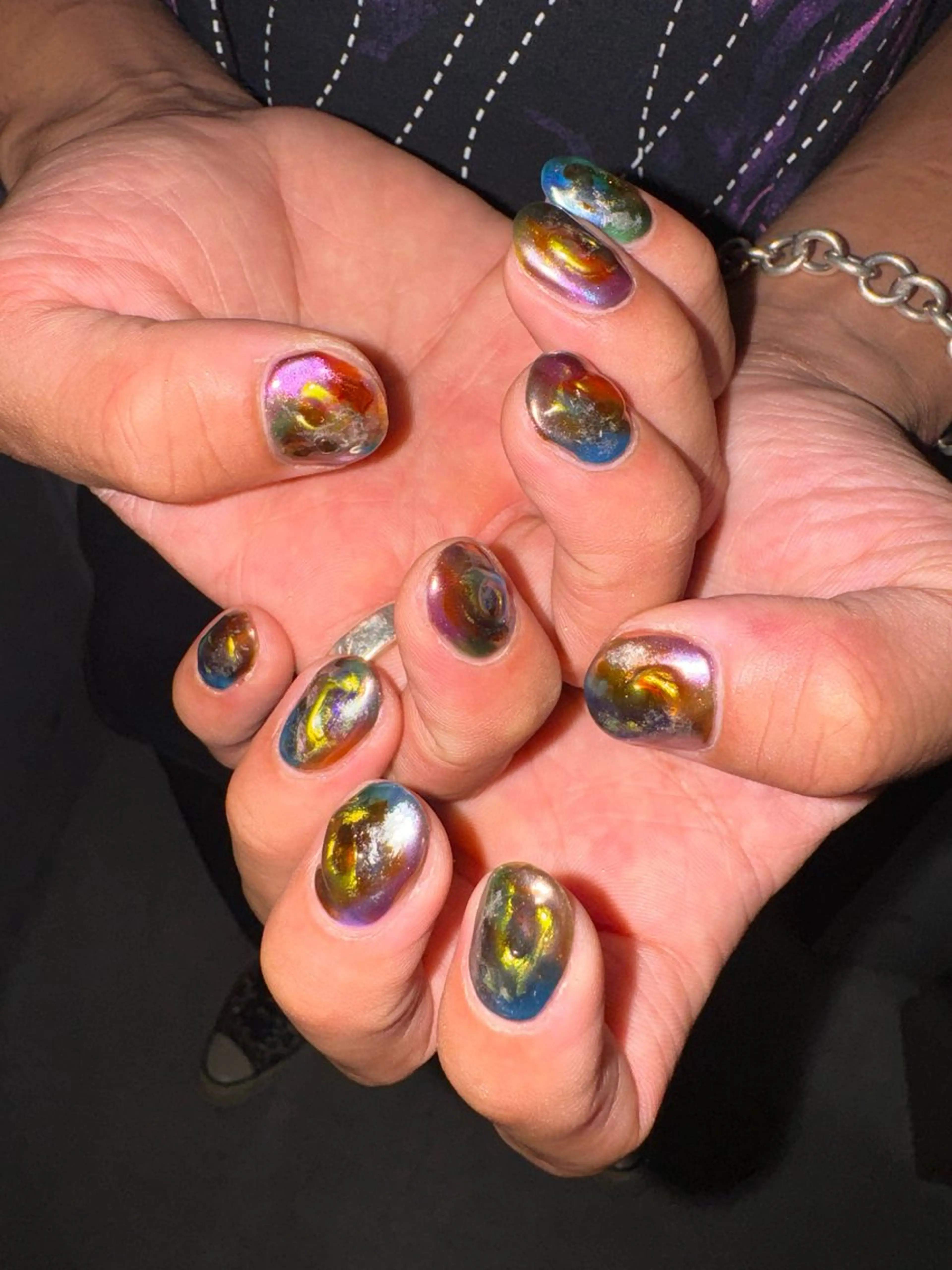 ネイル ハンドネイル AOI✩⡱ y2kネイルのネイルデザイン