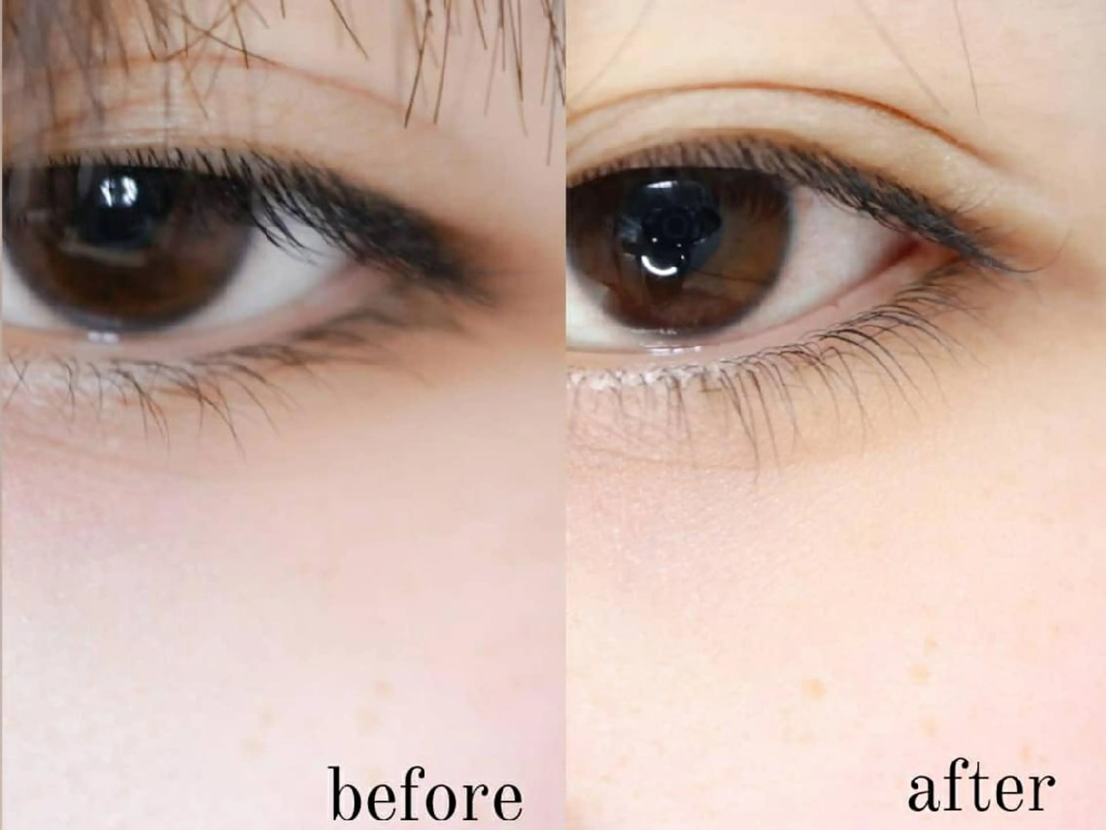 マツエク・マツパ フラットラッシュ まつげパーマ 下まつげエクステ 一重×まつ毛パーマ ボリュームラッシュ 京都のまつげ桜日和 小島美桜のマツエク・マツパデザイン