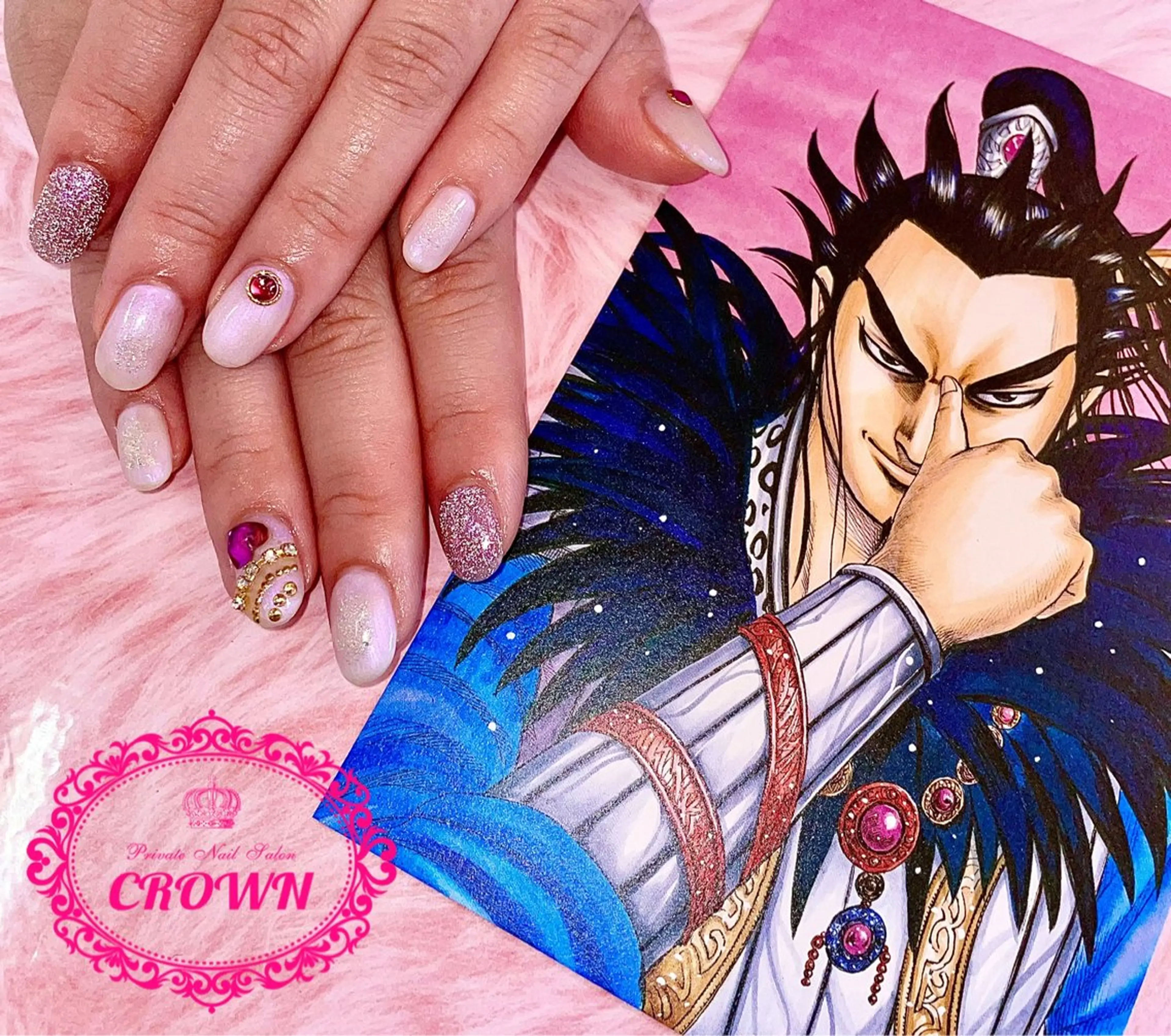 ネイル CROWN プライベートサロンのネイルデザイン