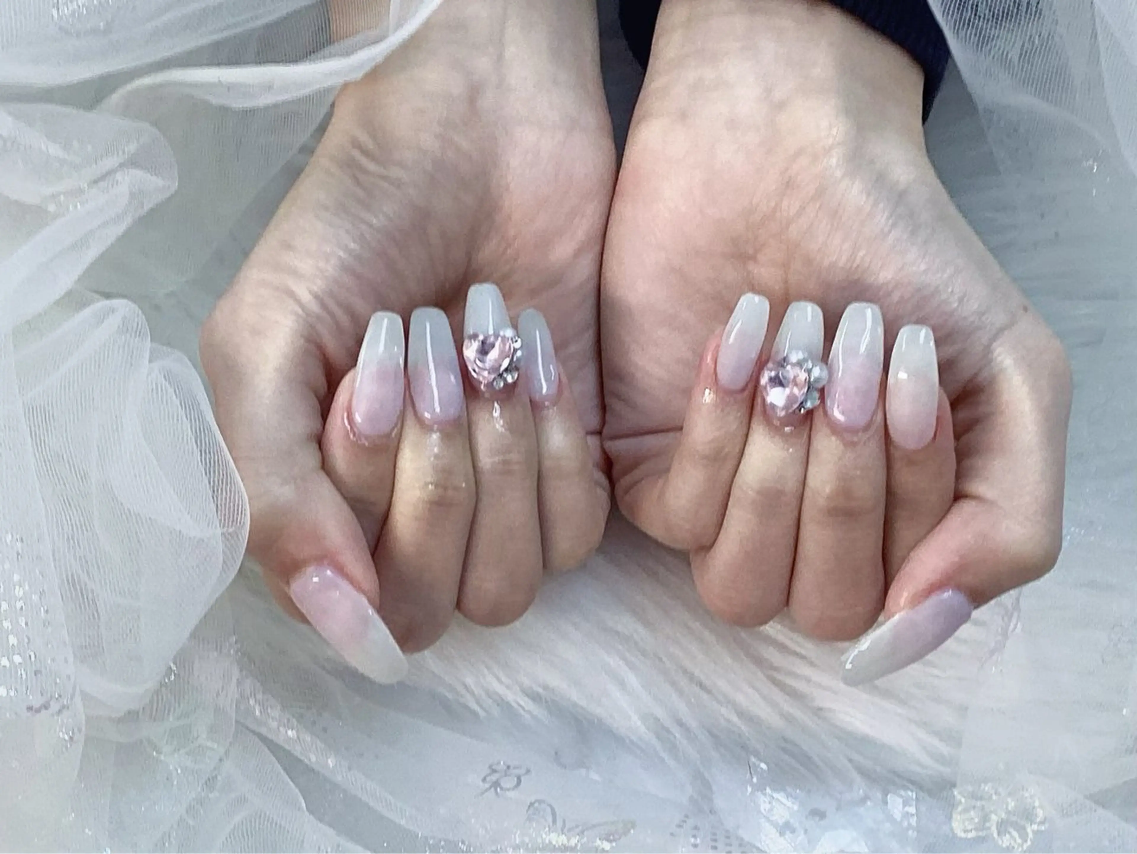 ネイル パーツ全部¥110 サロンミミのネイルデザイン