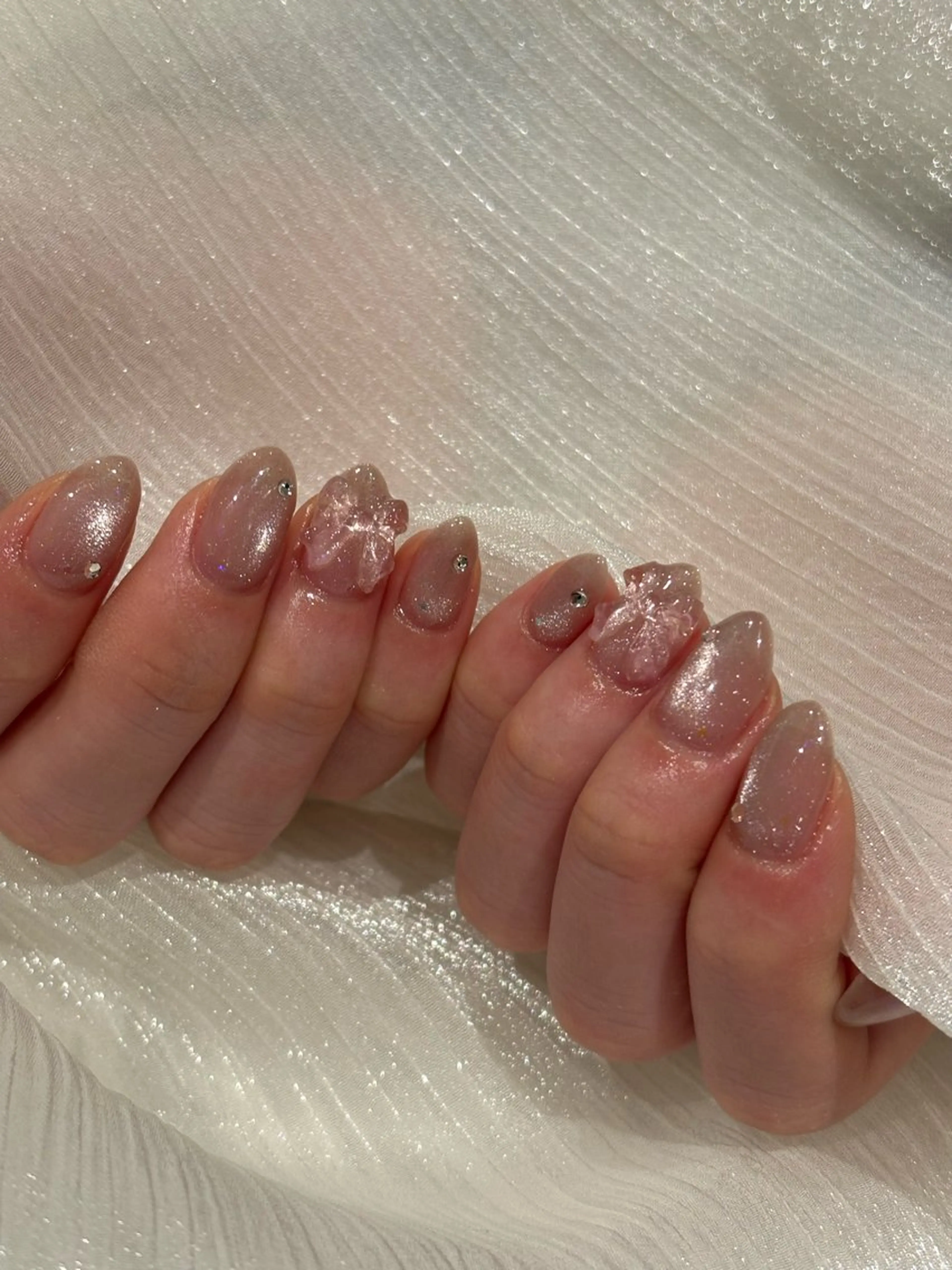 ネイル ハンドネイル ASUKA nail 大人かわいいのネイルデザイン