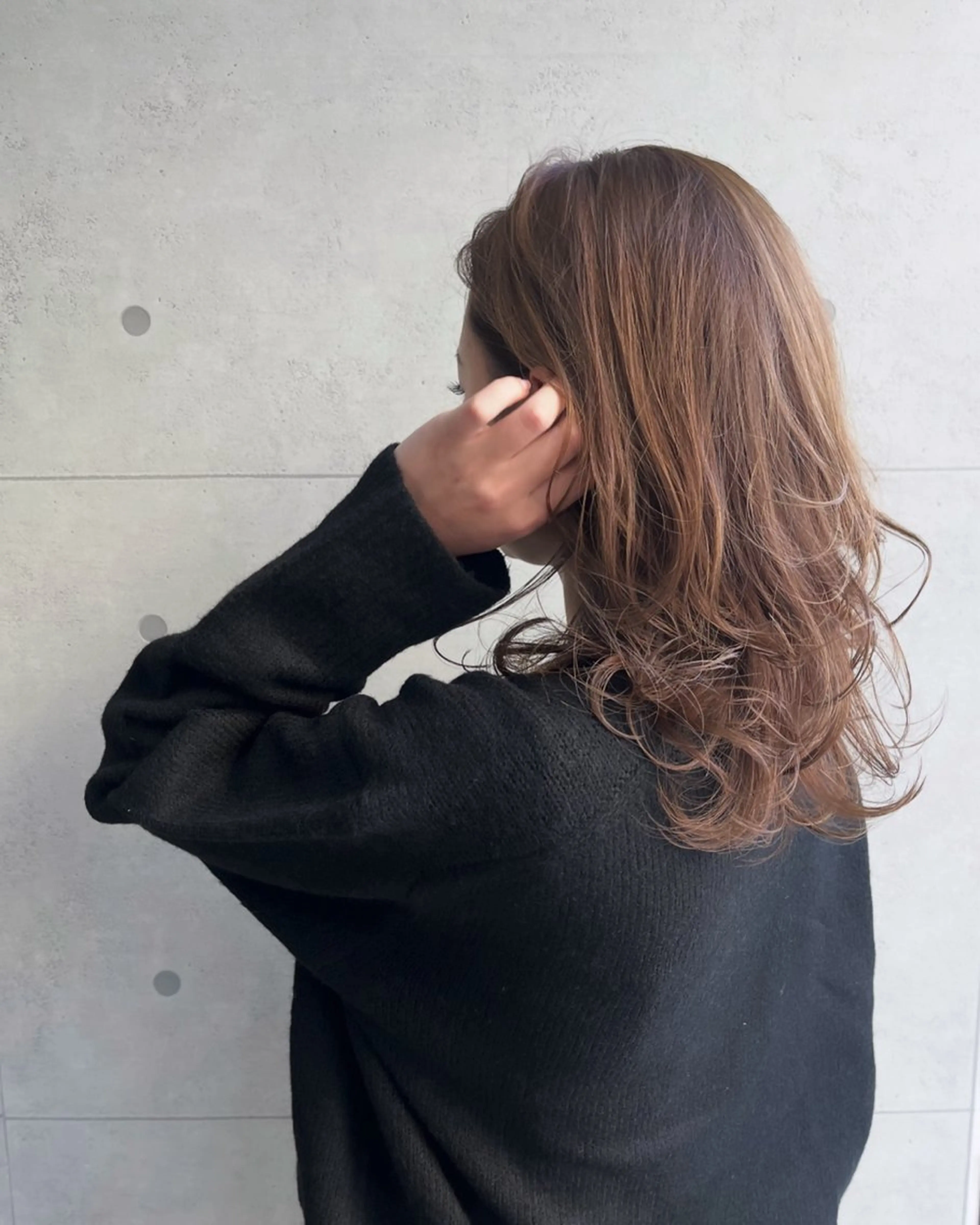 ミディアム レイヤーカット 下石怜子/レイヤー/ 透明感カラーのヘアスタイル