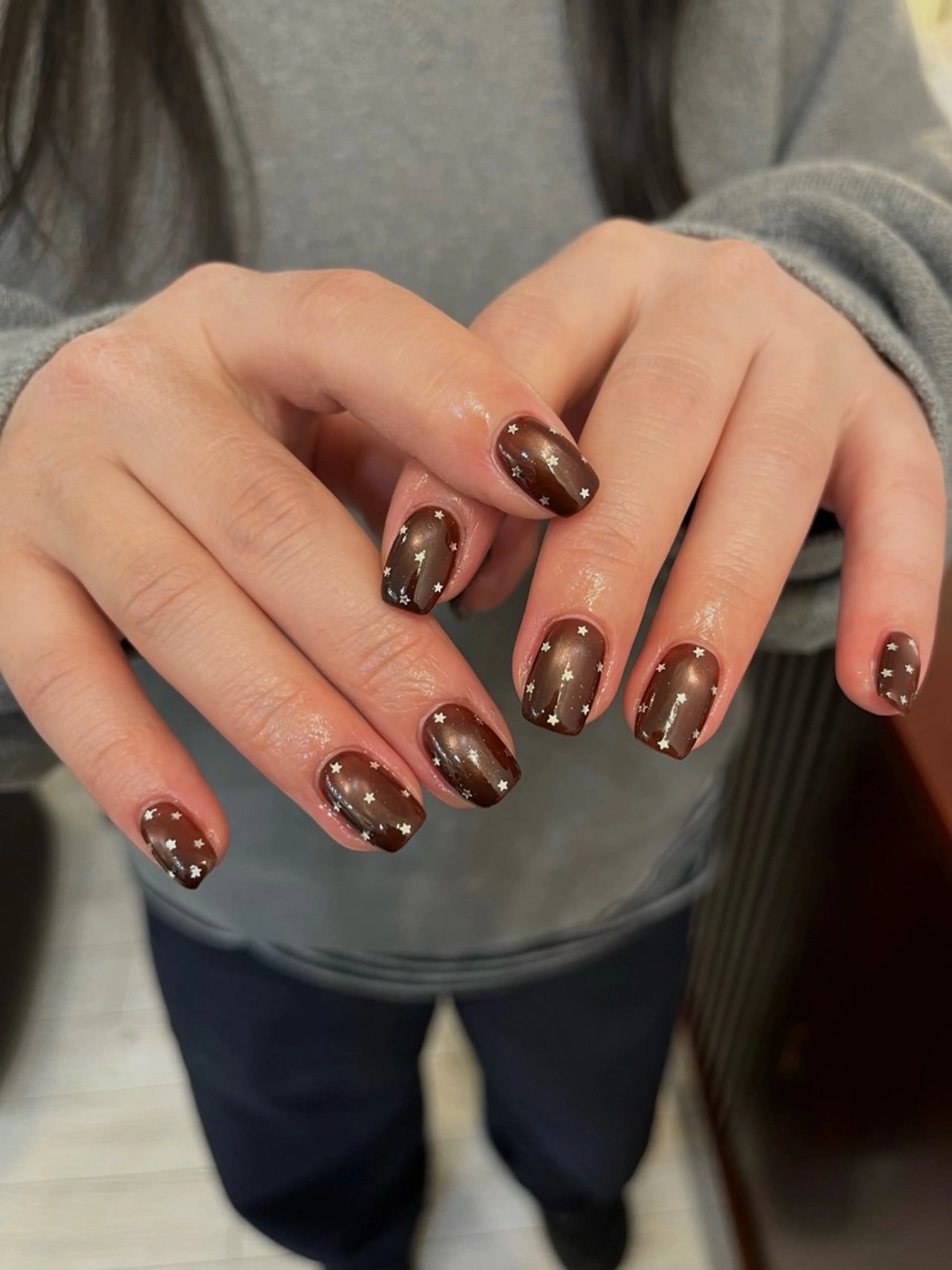 ネイル マグネットネイル ハンドネイル mano+所属・砂田 はるかのネイルデザイン