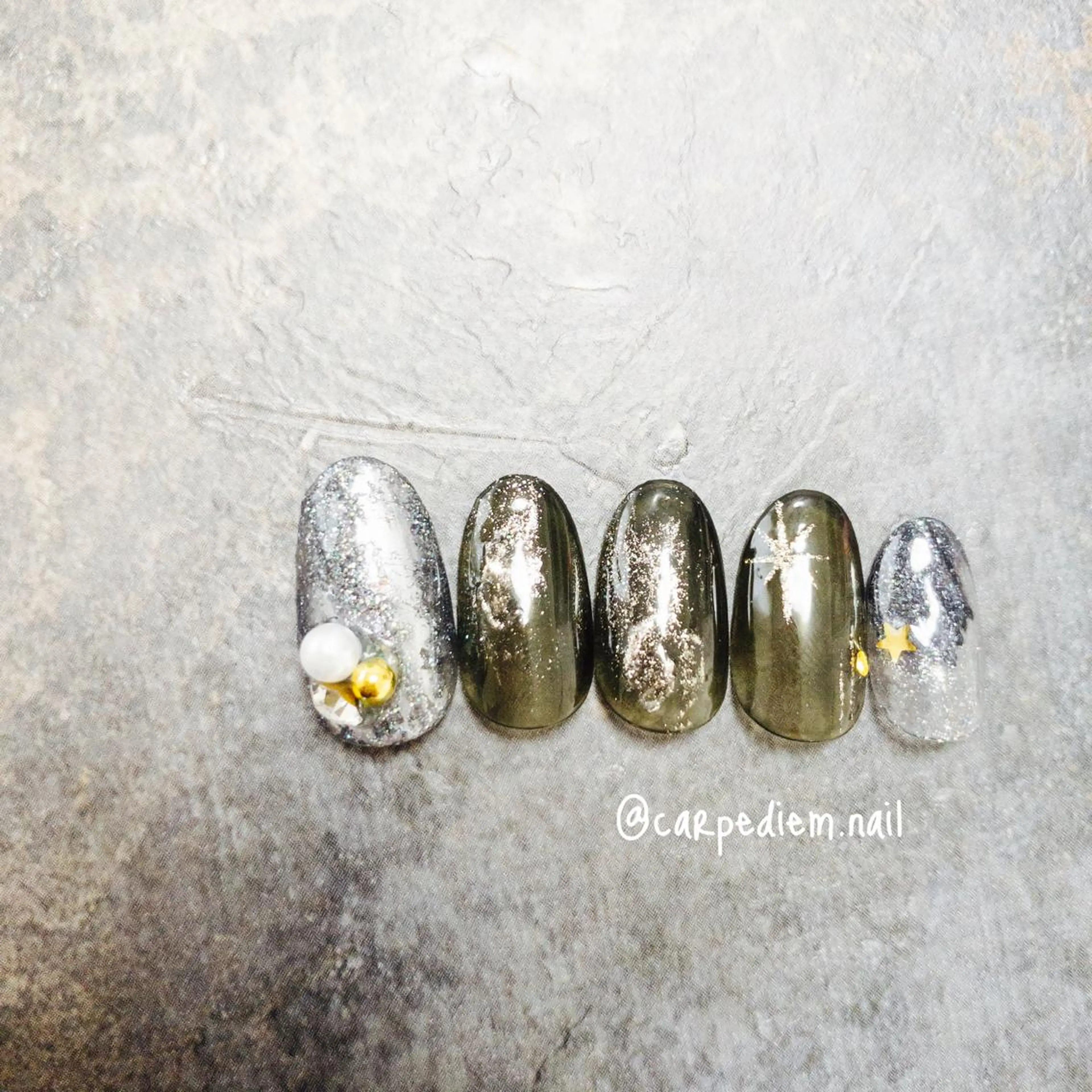 ネイル 城東区ネイルサロン carpediemのネイルデザイン