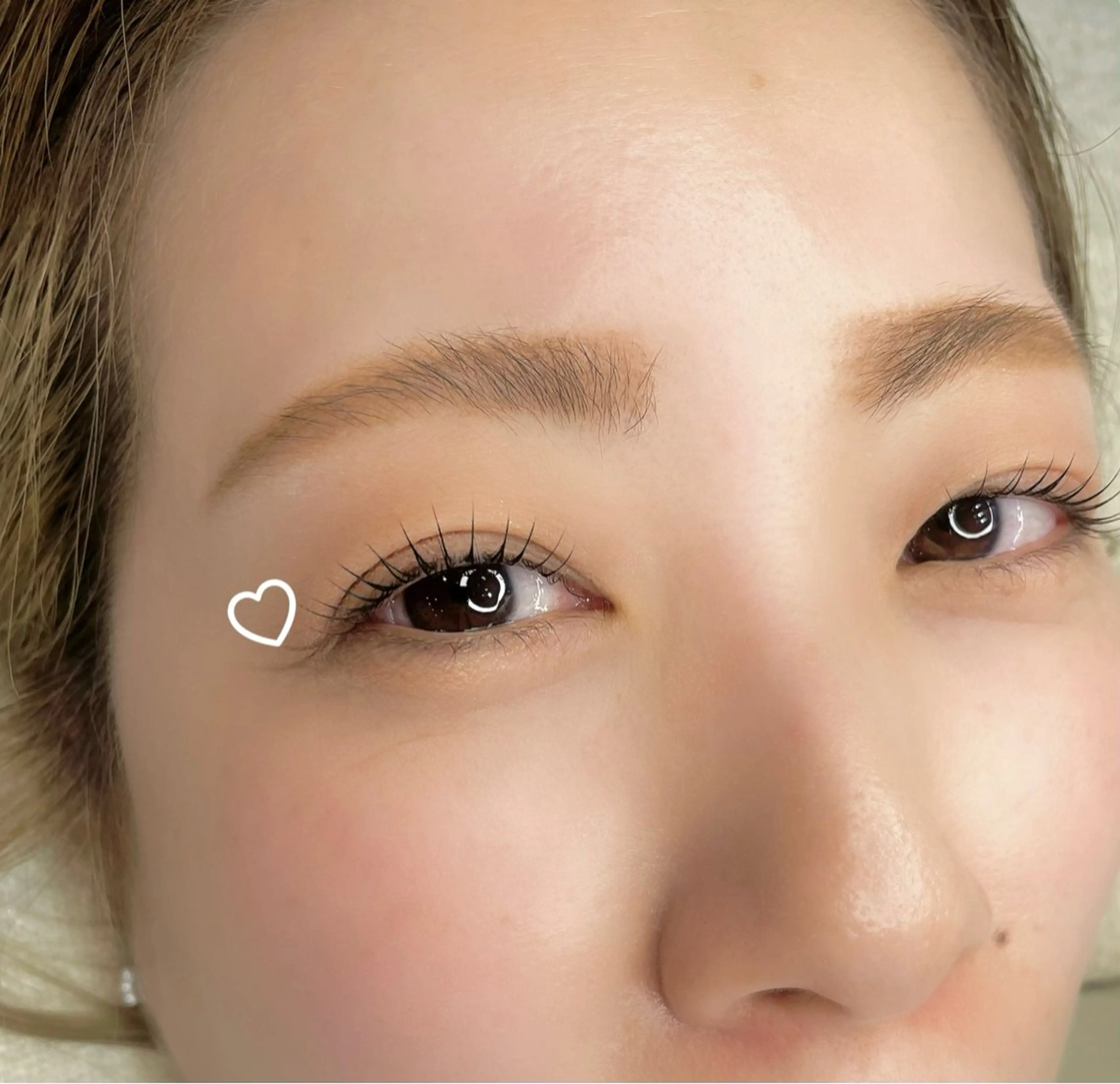 マツエク・マツパ 一重×まつ毛パーマ マツパ Ne'mophila.eye salon所属・岩元 みゆきのマツエク・マツパデザイン