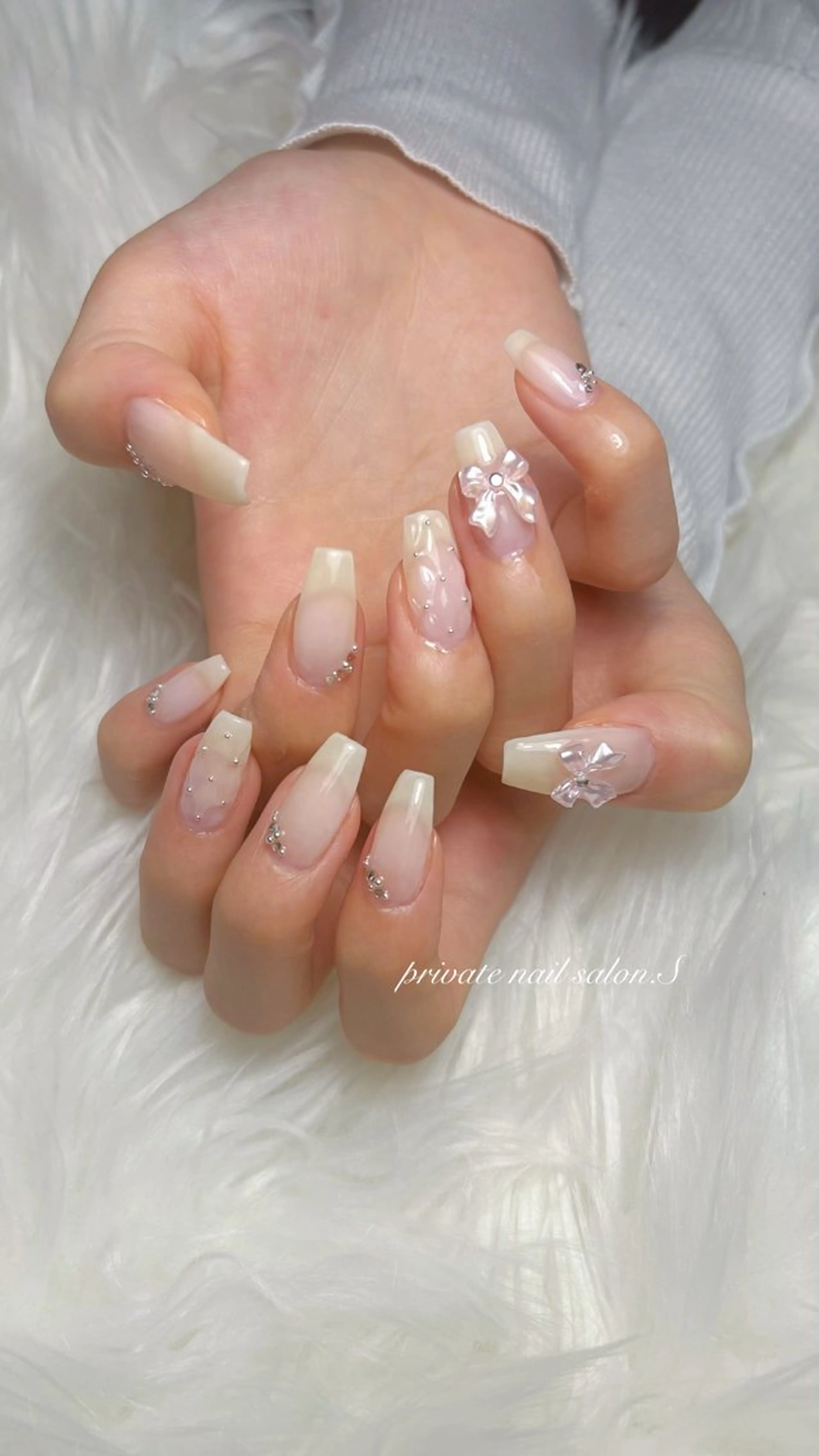 持ち込み・サンプルデザイン／¥8500～(デザインや工程によって変わります)※パーツ別途※ご新規様ジェルオフ無料の写真