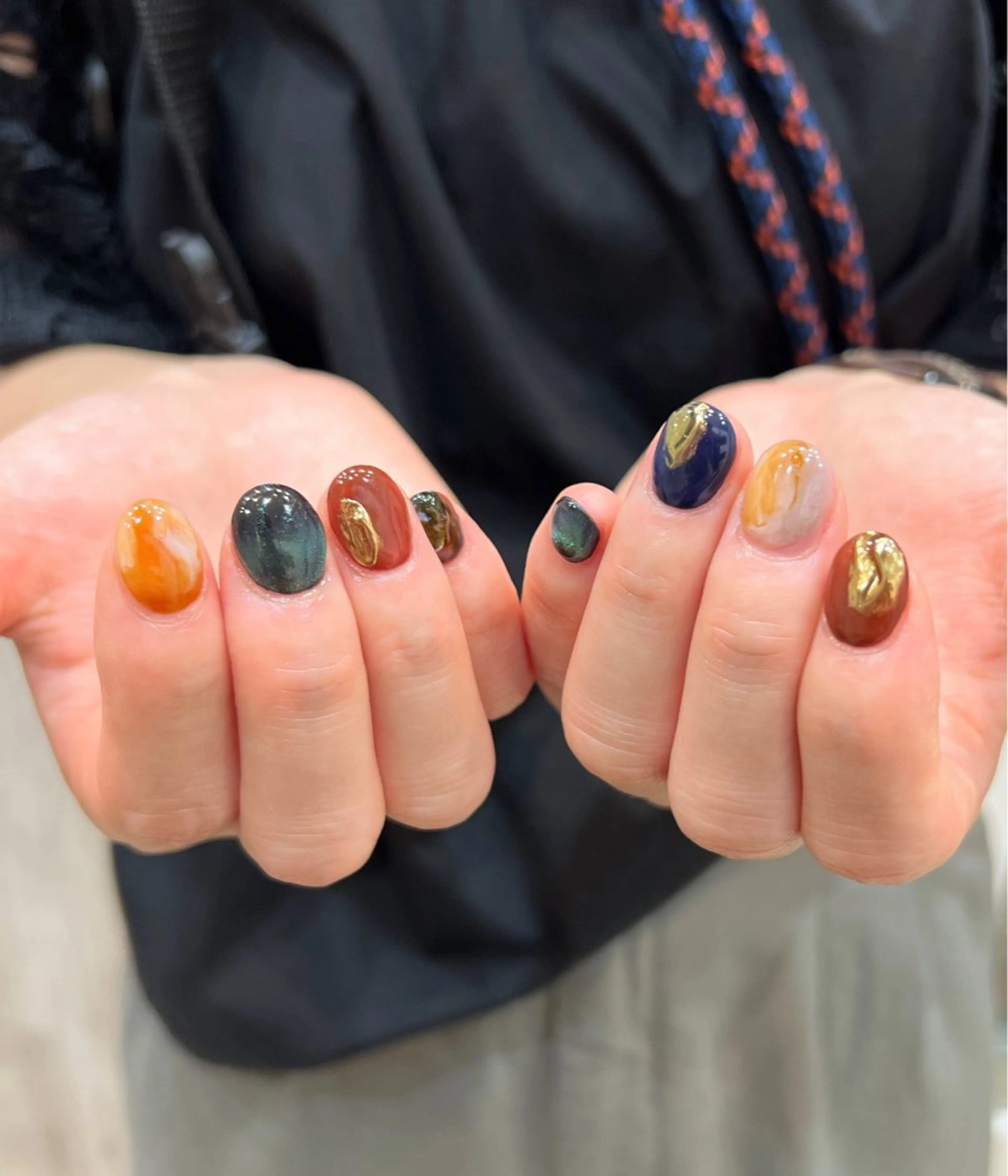 メンズ ネイル ハンドネイル ヘアメイクネイリスト 💄💅hidemiのヘアスタイル