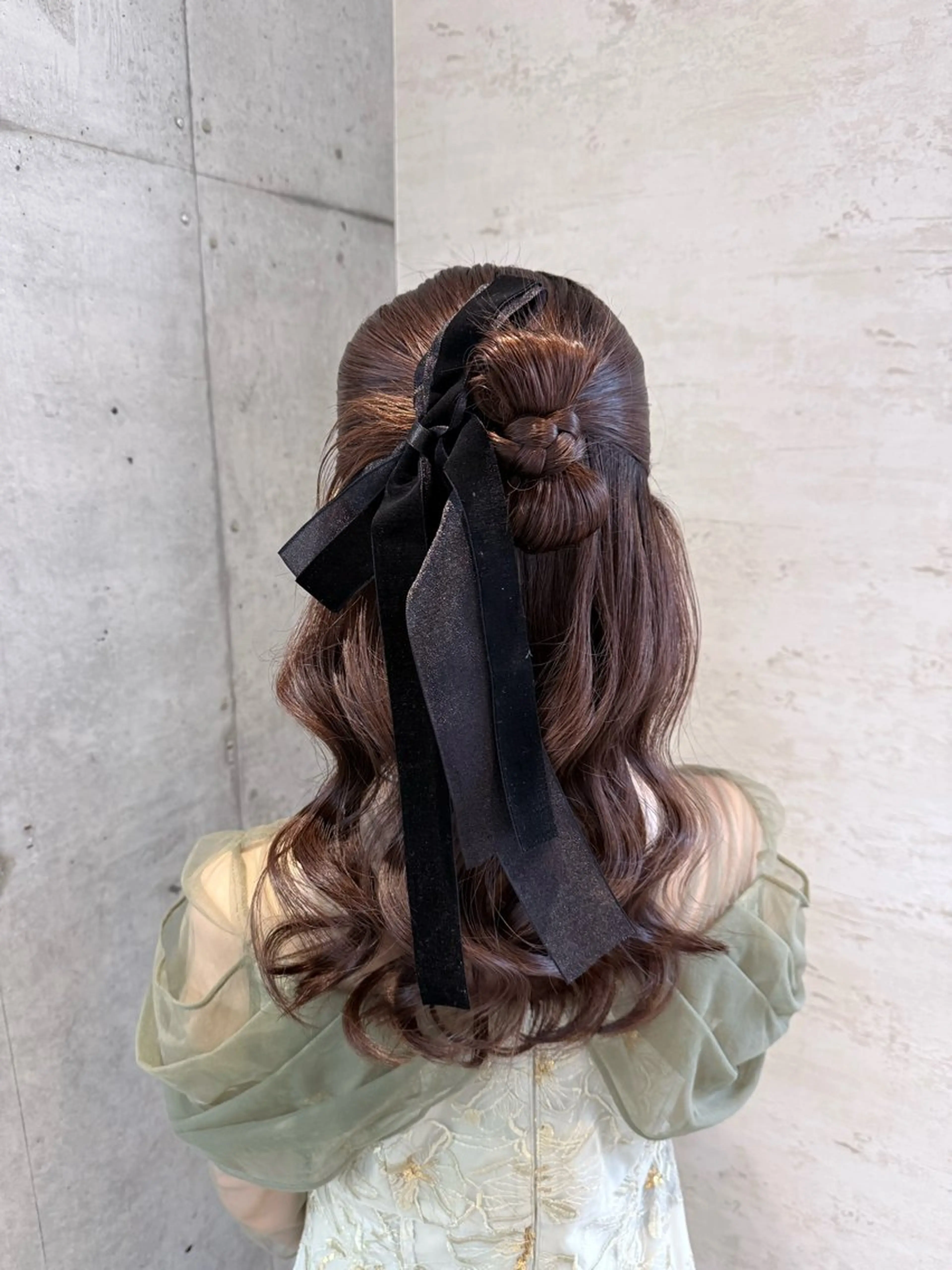 ヘアアレンジ ヘアセット 女性に人気♪ はやしほのかのヘアスタイル