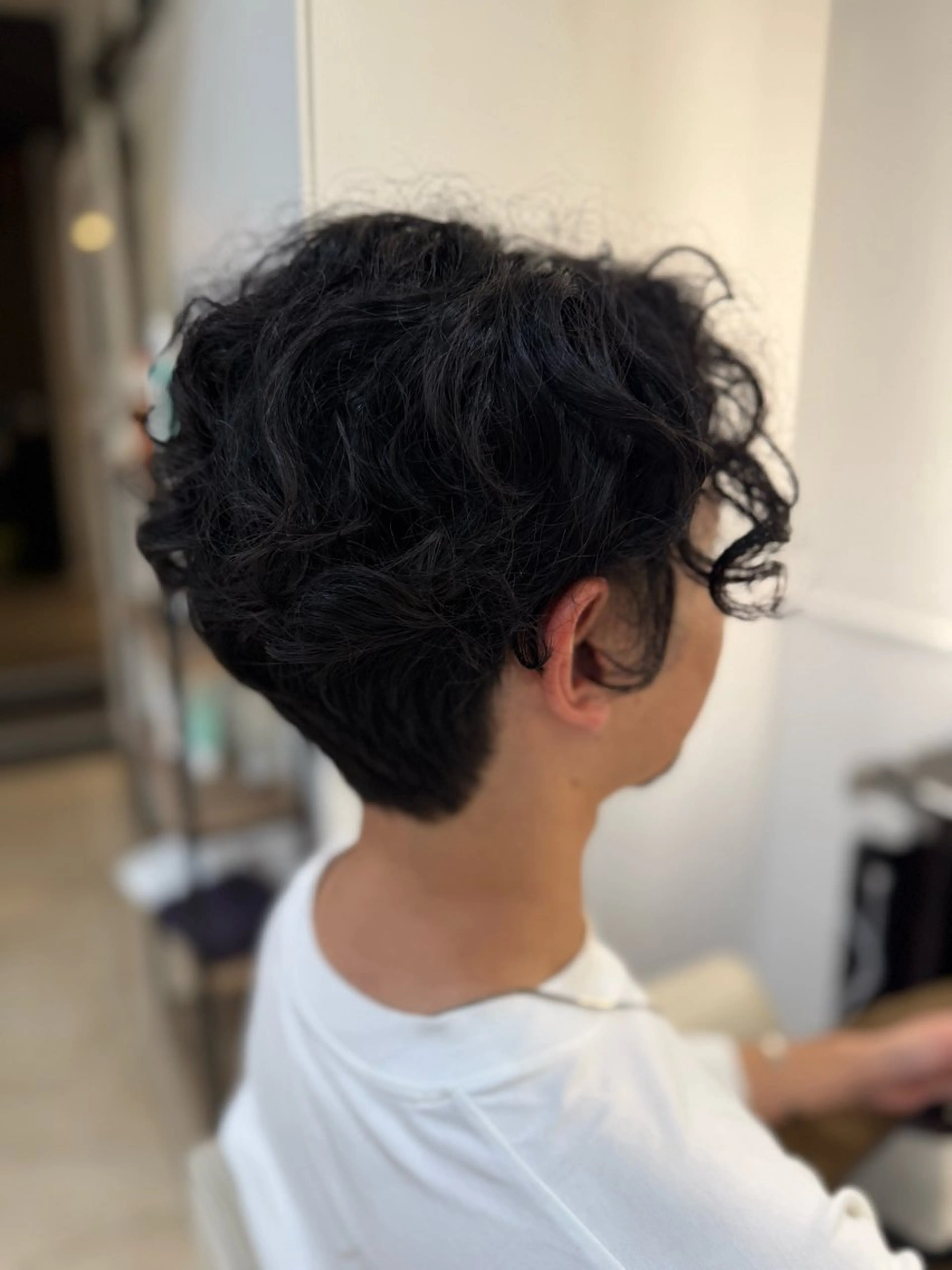 ショート パーマ メンズ メンズパーマ スパイラルパーマ パーマ トリートメント 石垣廣乃 /Hironoのヘアスタイル