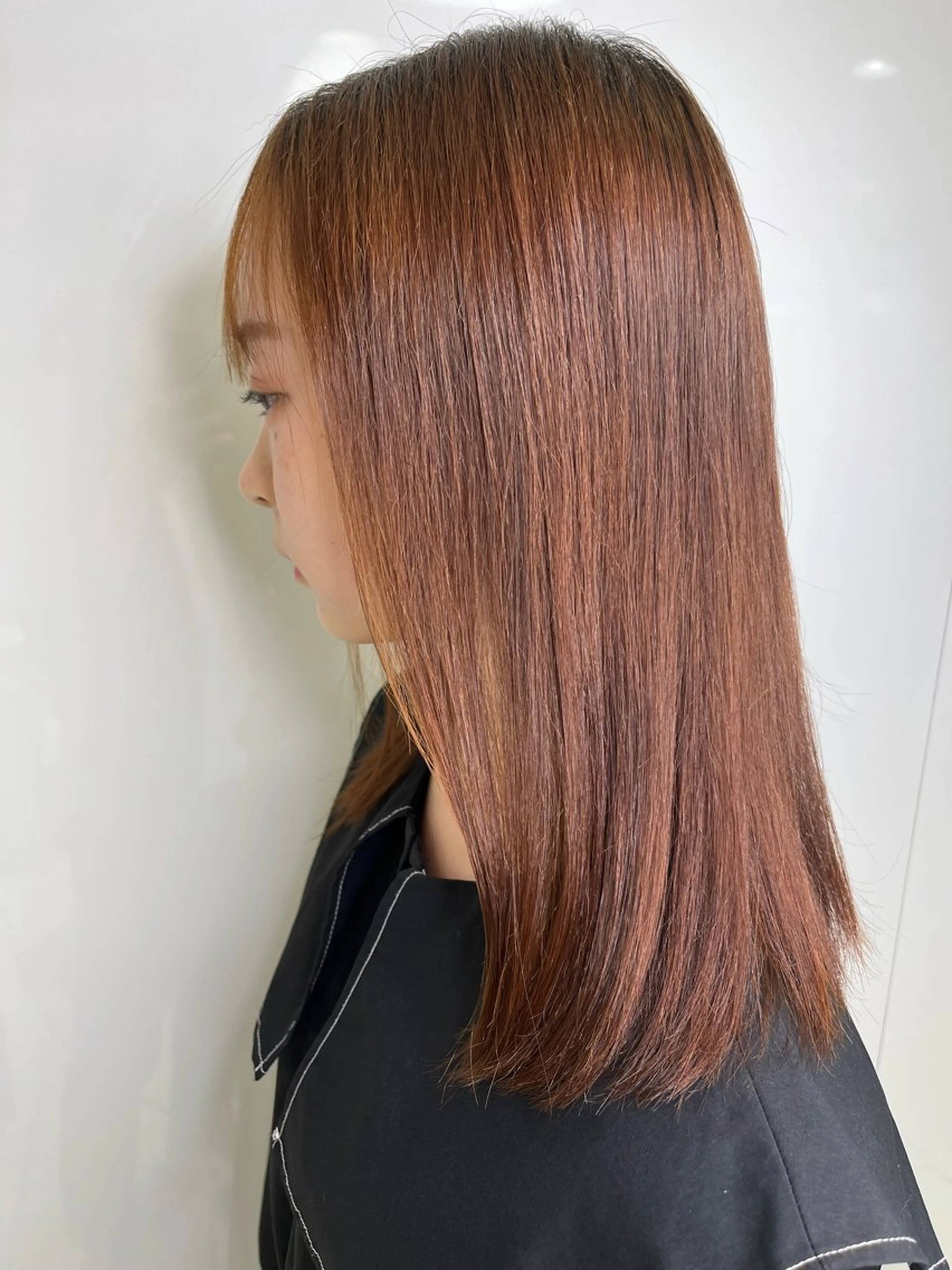 セミロング 髪質改善 due(ドゥーエ）所属・onishi yoshinaoのヘアスタイル