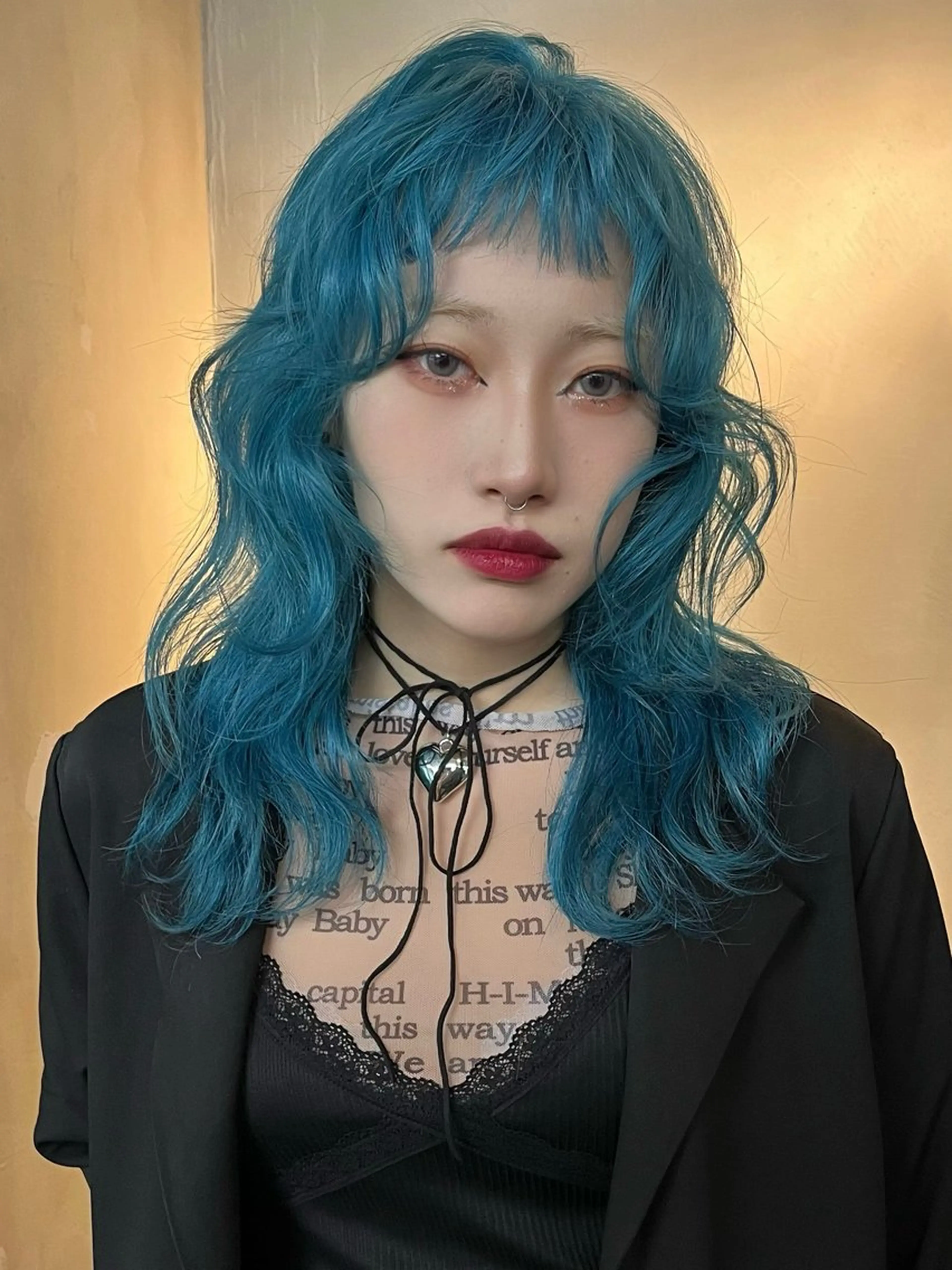 セミロング カラー カット ヘアカラー ウルフ/レイヤー ⚡️ITSUKU⚡️のヘアスタイル