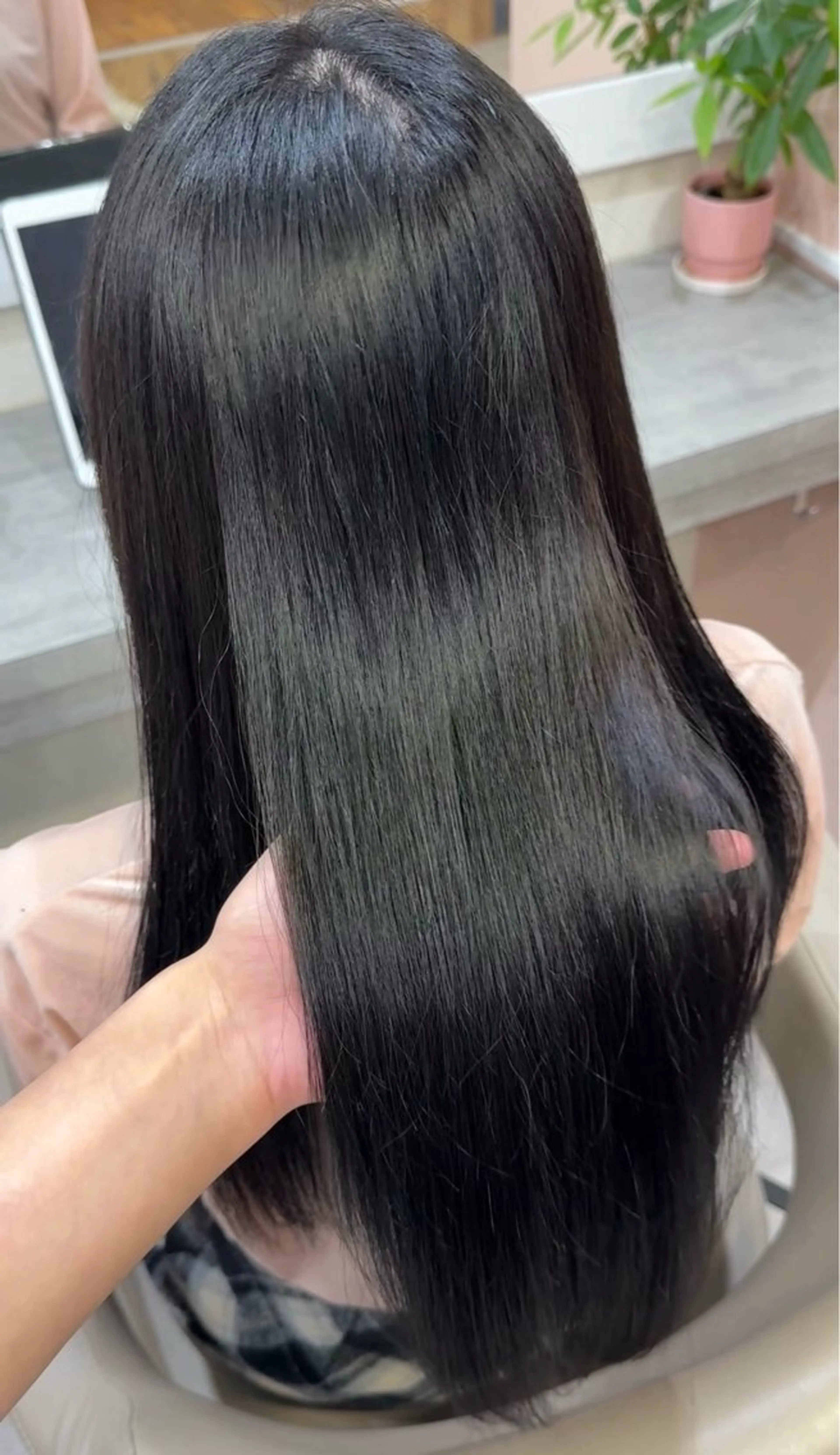 ロング カラー 透明感カラー ももかのヘアスタイル