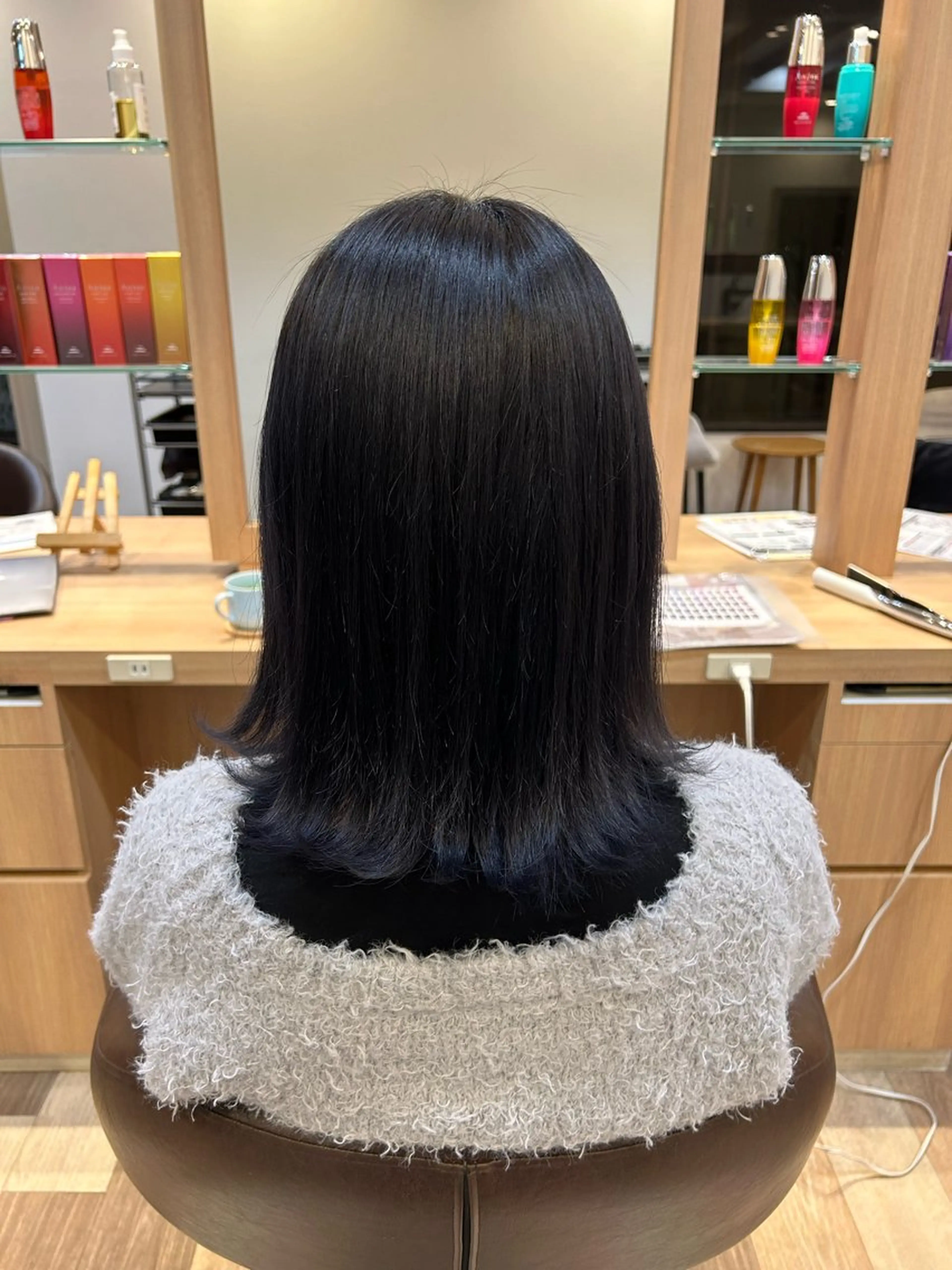 ミディアム Dali 新さっぽろ店所属・前川 紗のヘアスタイル