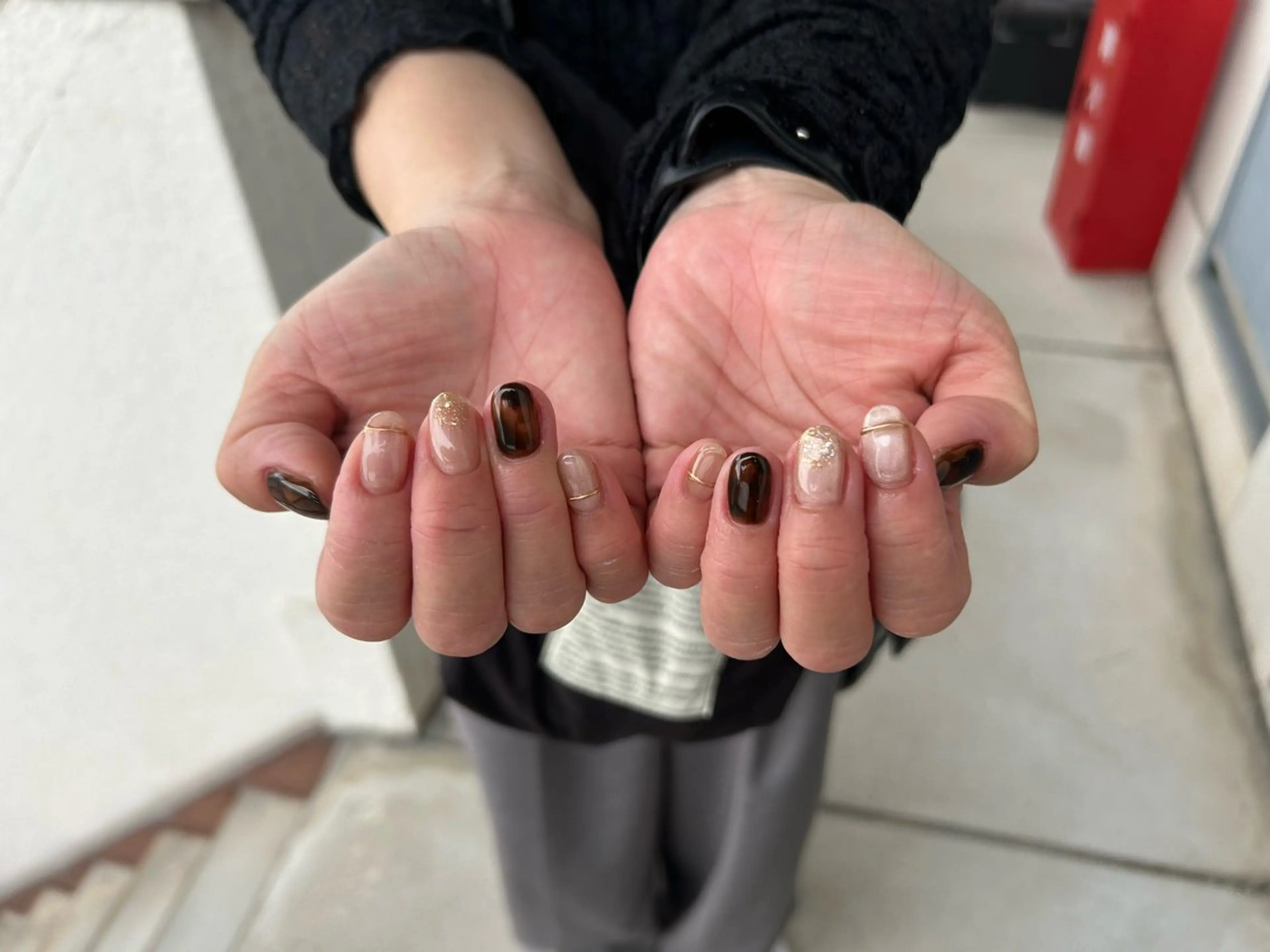 ネイル ハンドネイル ArcoIris所属・Arco Iris 告瑠莉のネイルデザイン