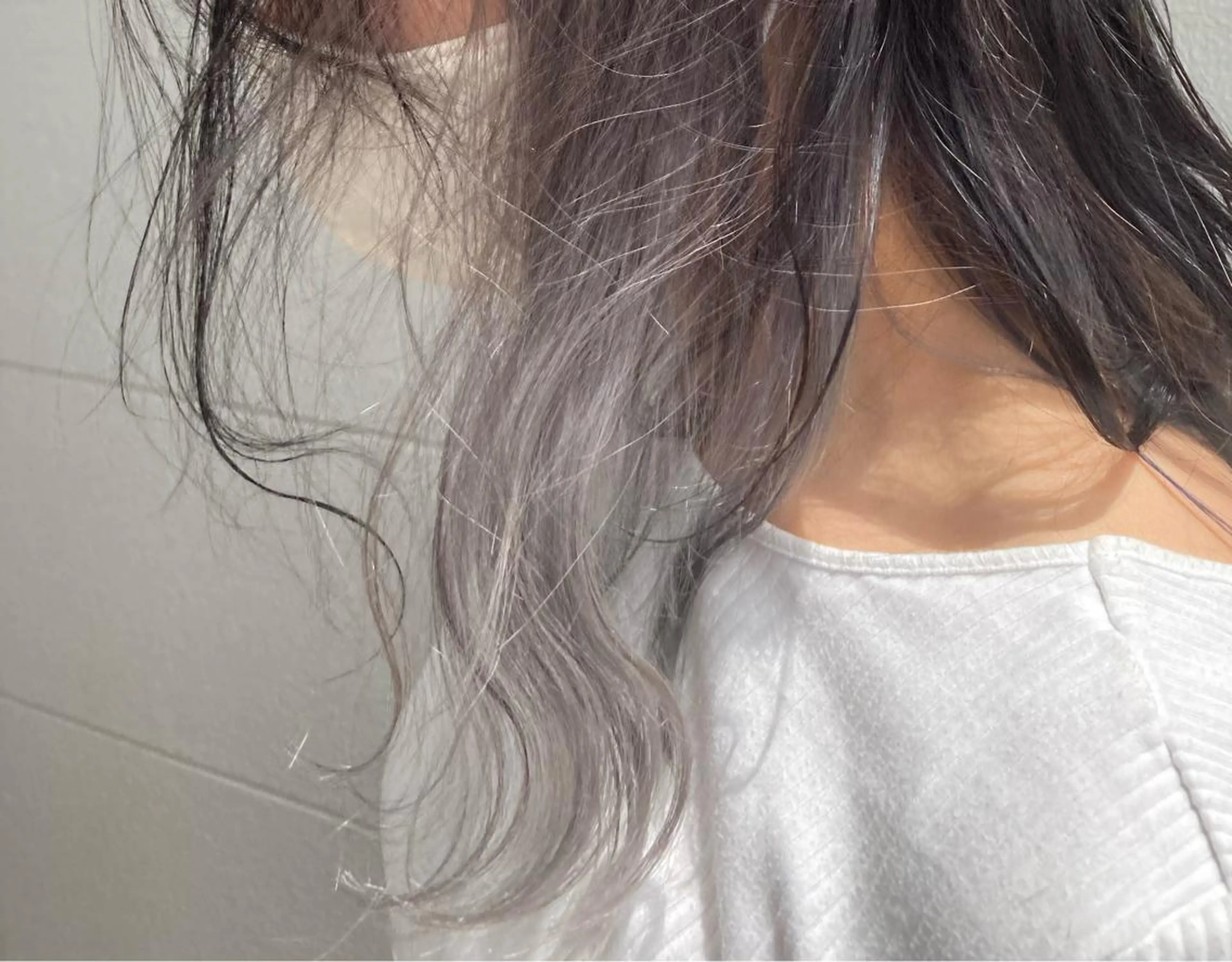 ミディアム ヘアカラー 平野 朋未のヘアスタイル