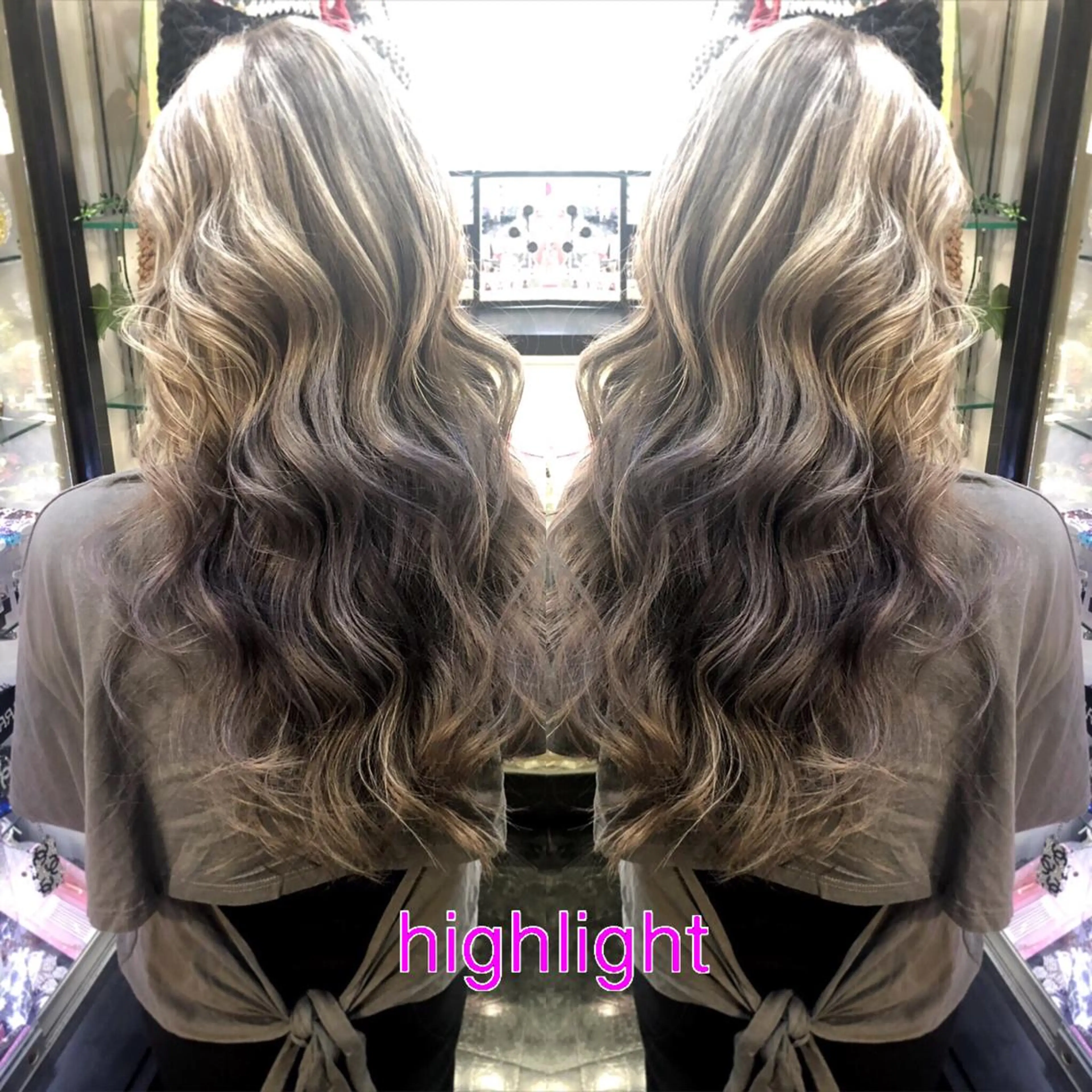 ロング カラー 外国人風カラー カット ヘアカラー トリートメント エクステ 韓国カラー/エクステ carryのヘアスタイル