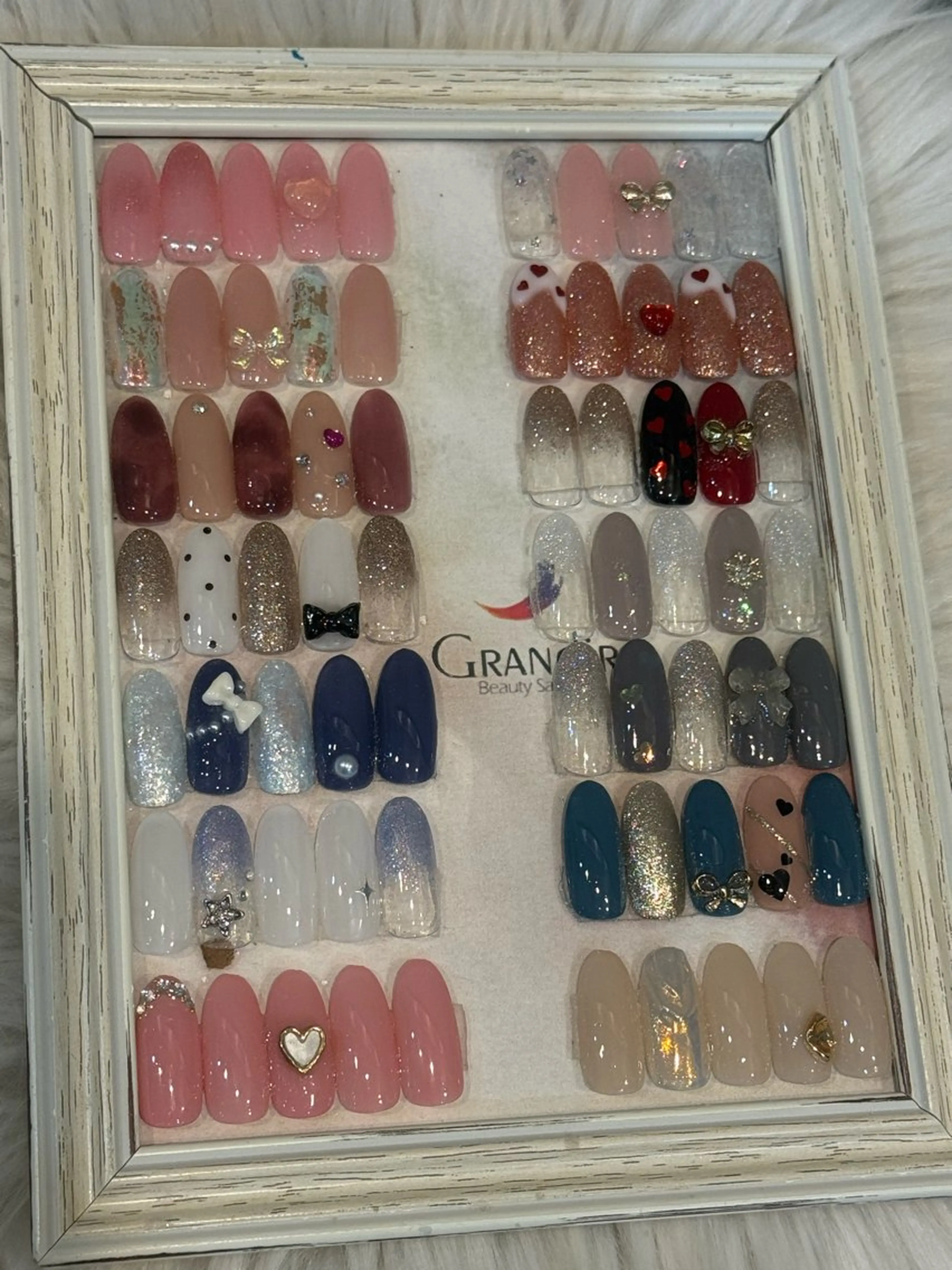 ネイル アートネイル Grandir しずくのネイルデザイン