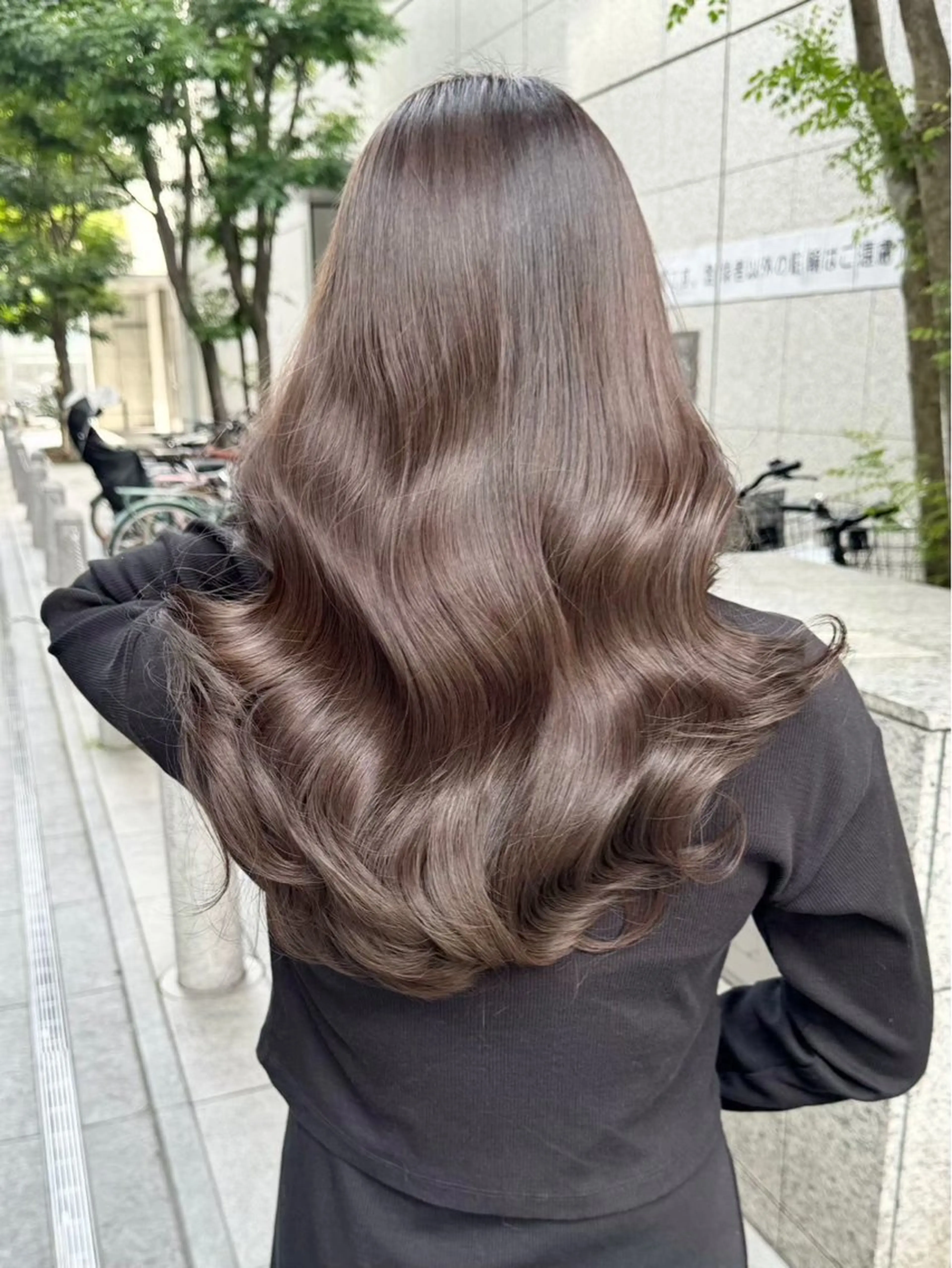 セミロング カラー EleRe 栄店【エレリー】所属・艶髪ヘア🤍/ 透明感himiのヘアスタイル