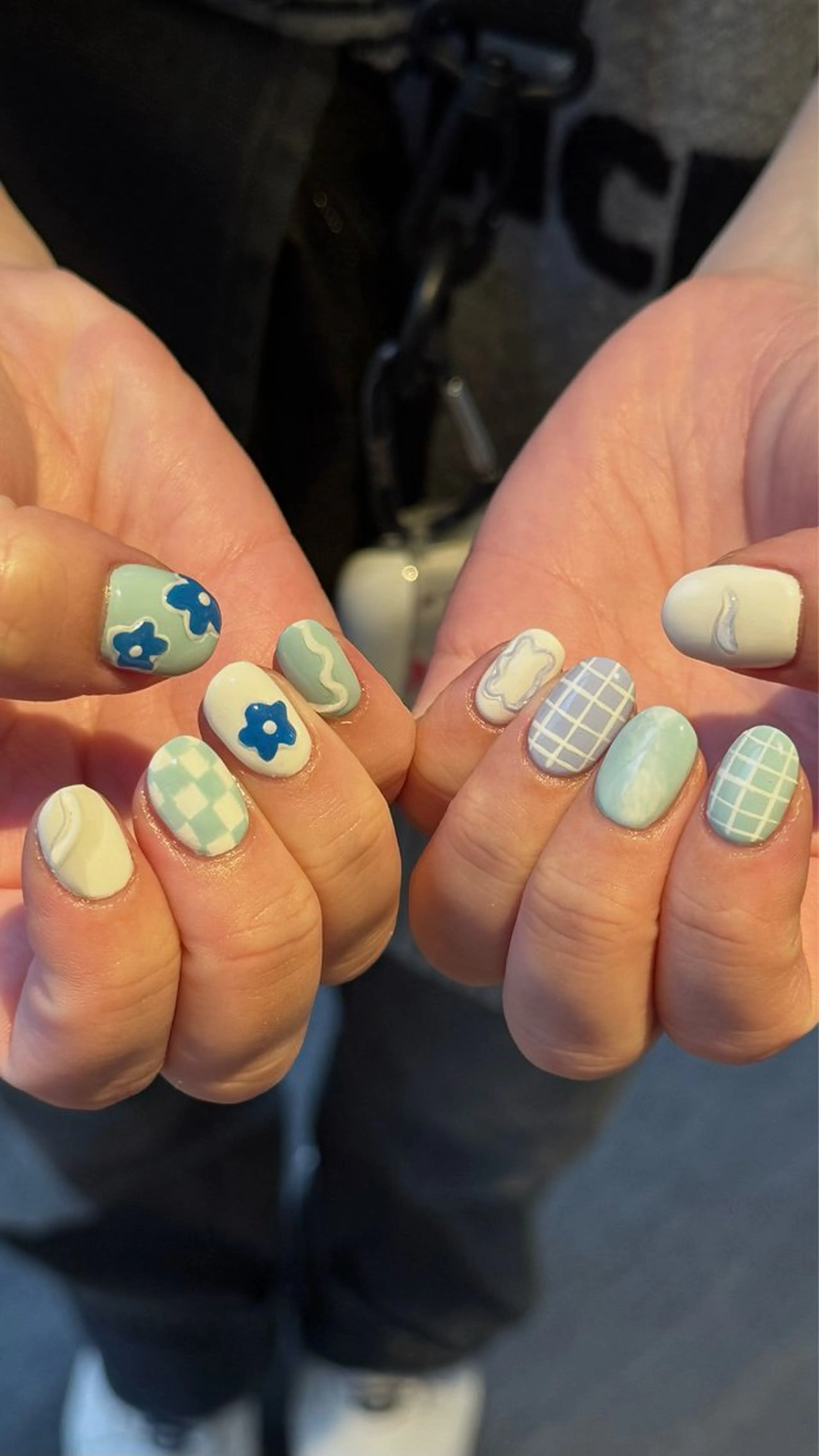 ネイル 持ち込み ニュアンスネイル Yu_me(ユーミー)所属・Yu_me fuukaのネイルデザイン