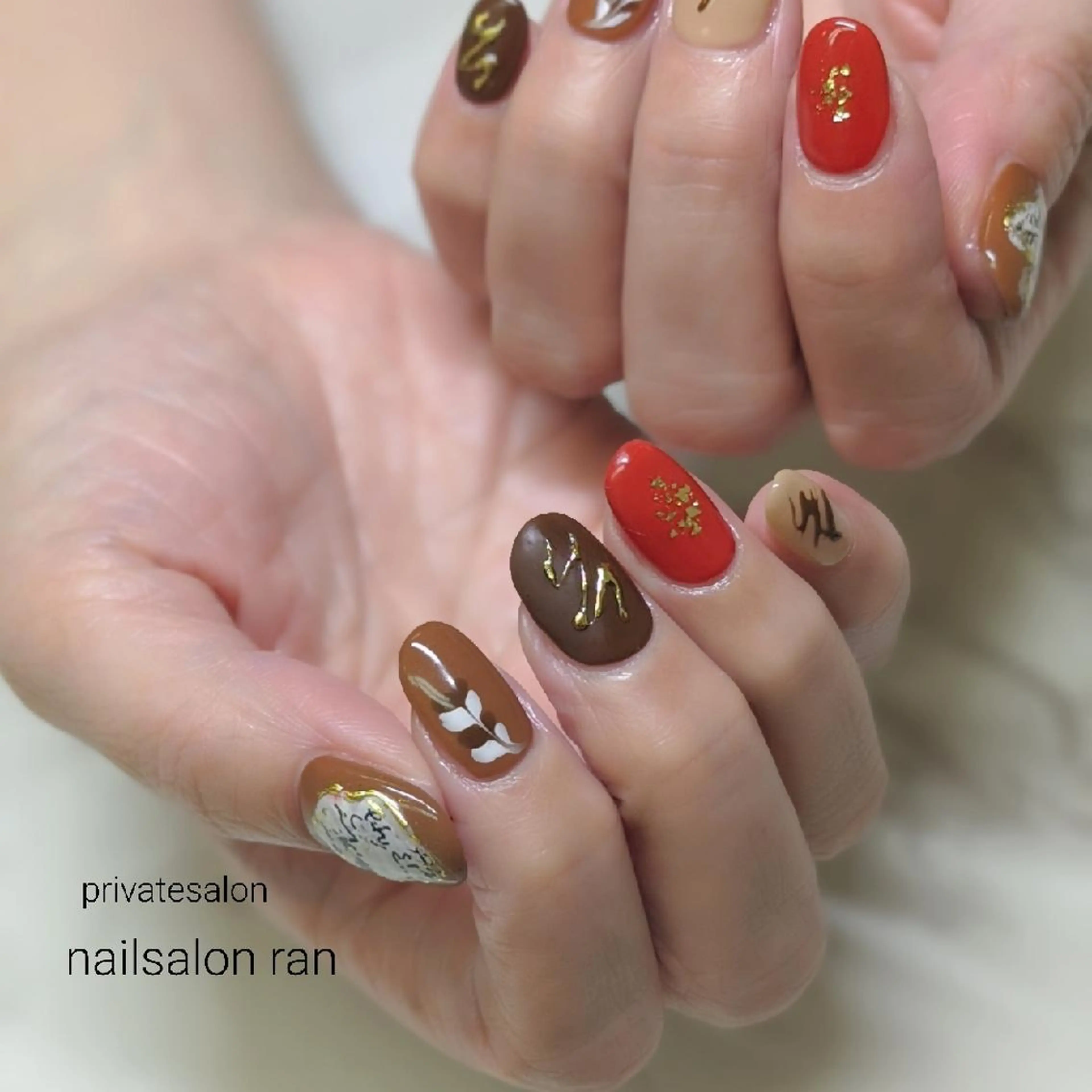 ネイル nailsalon ranのネイルデザイン