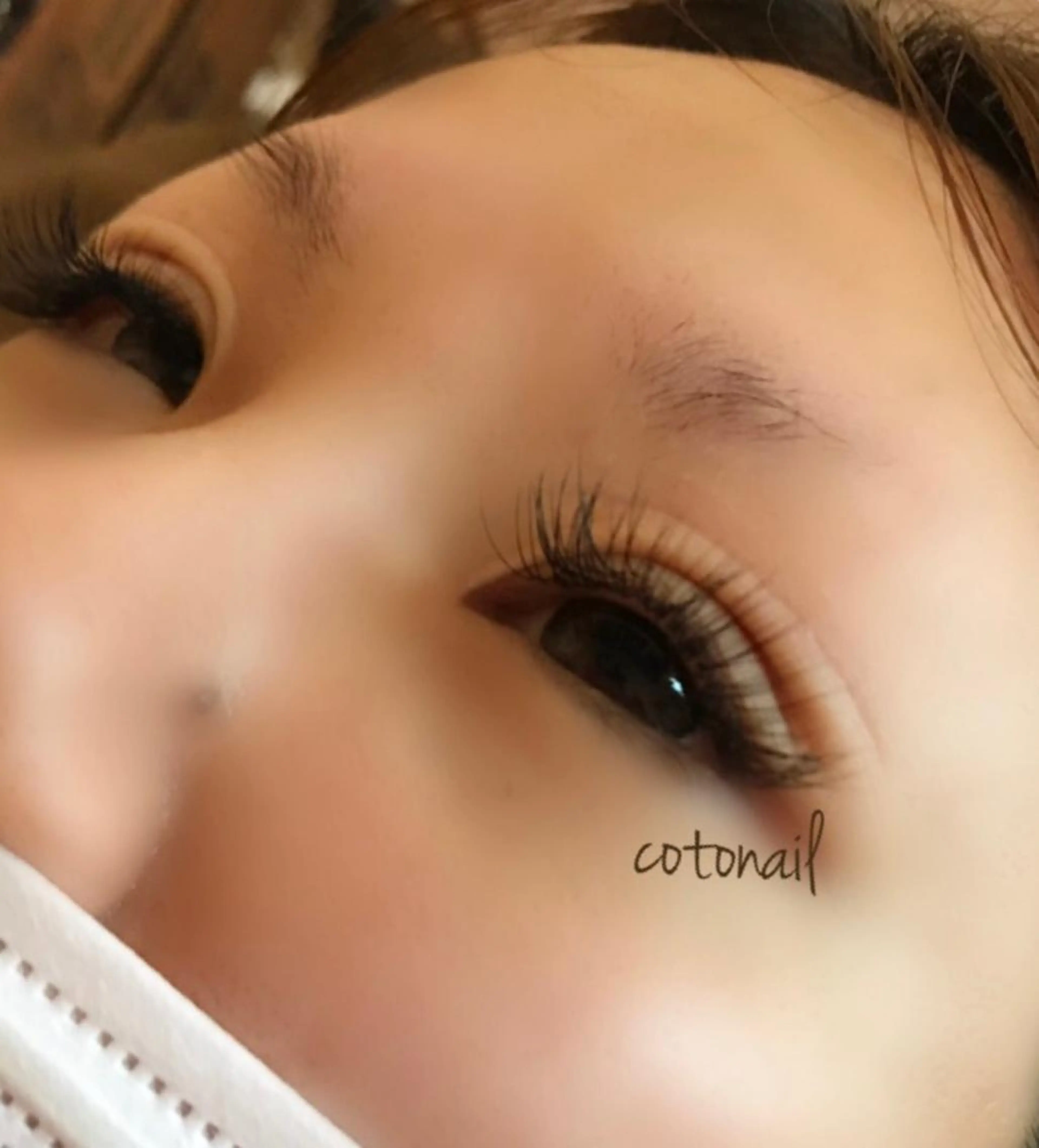 ロング マツエク・マツパ 付け放題 ツメトマツゲ .のネイルデザイン