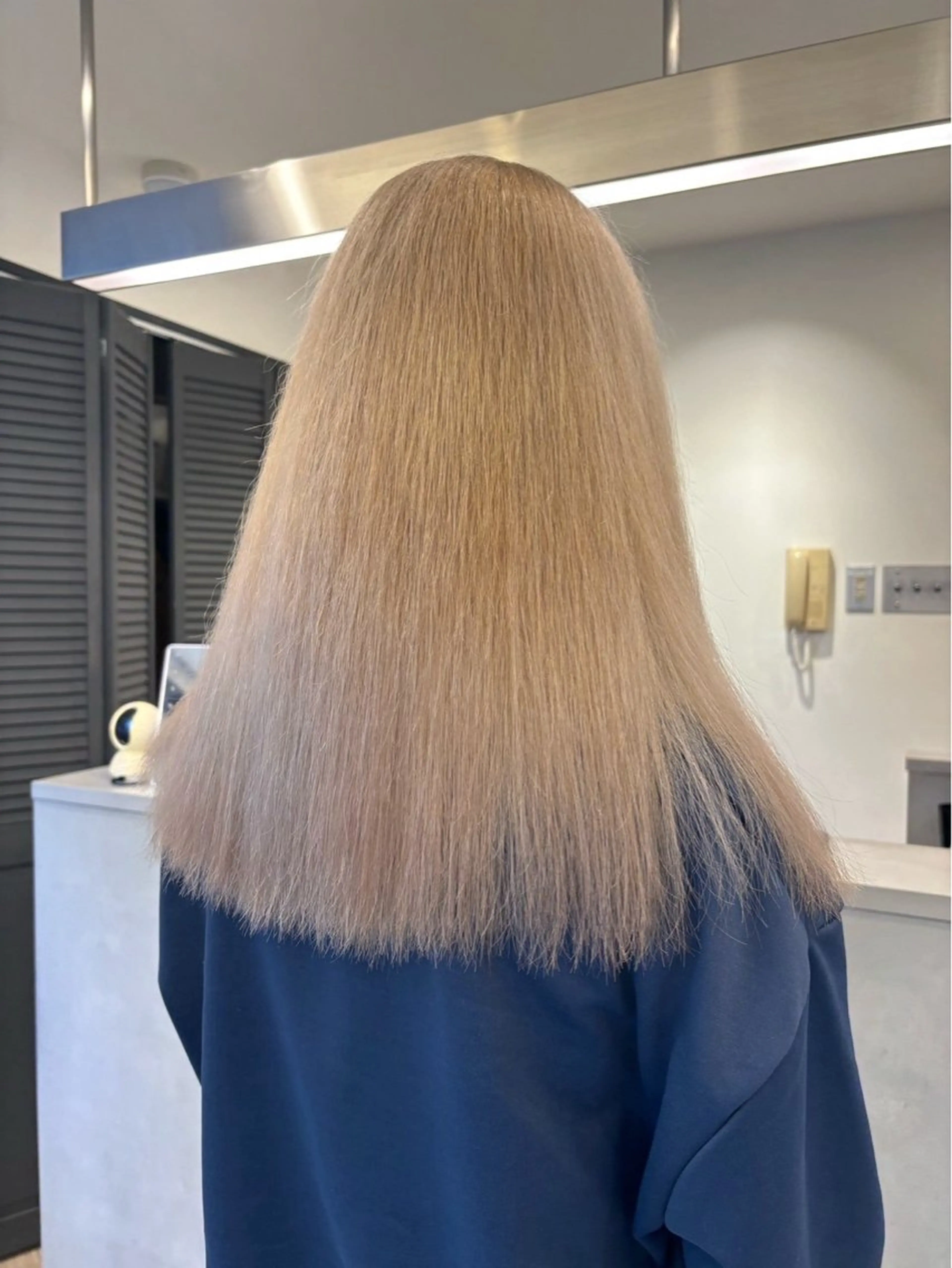 ロング カラー ヘアカラー 韓国ハイトーンカラー kana♡のヘアスタイル