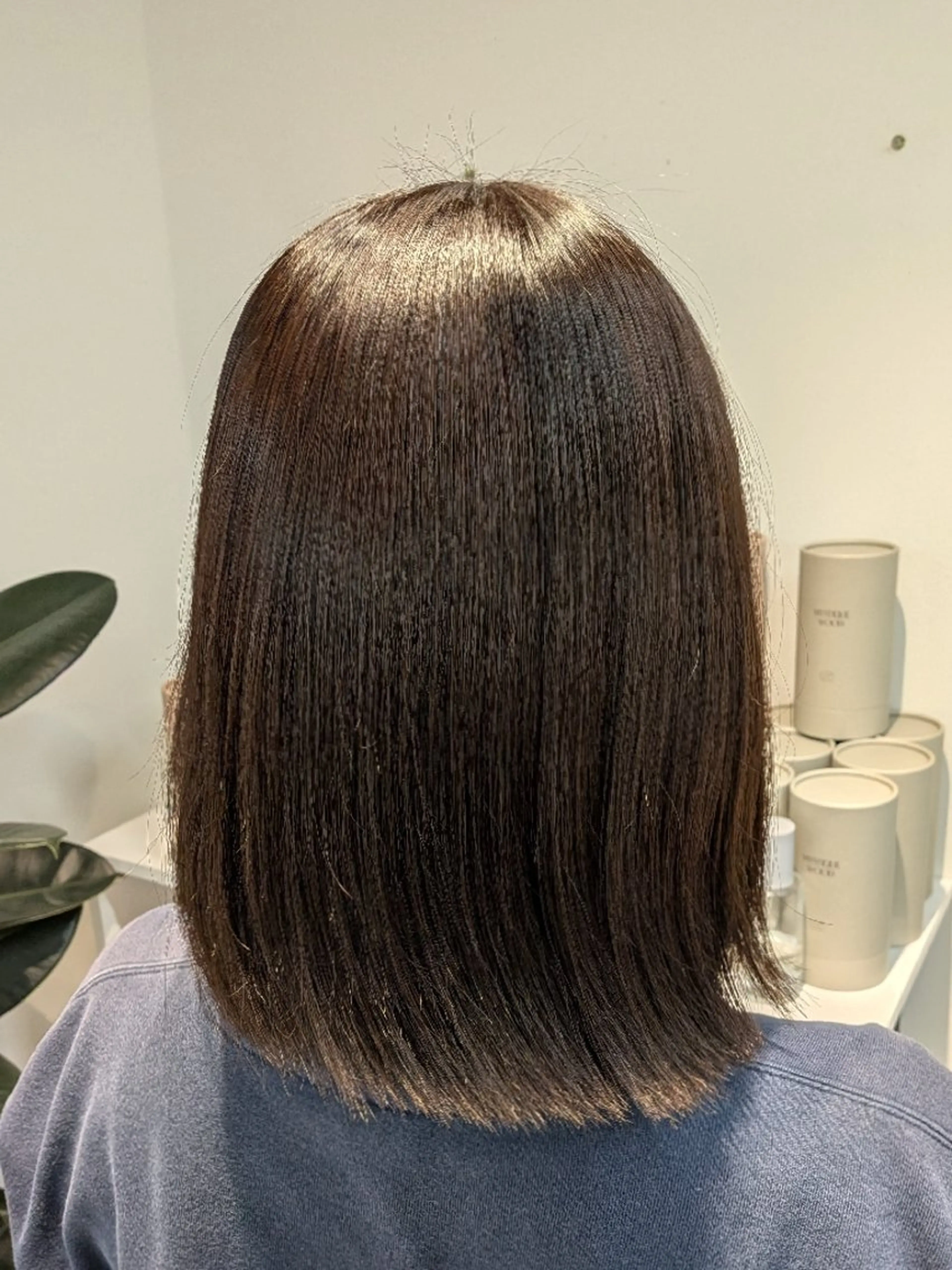 『髪質改善ワンカラー』＋『Mトリートメント』の写真