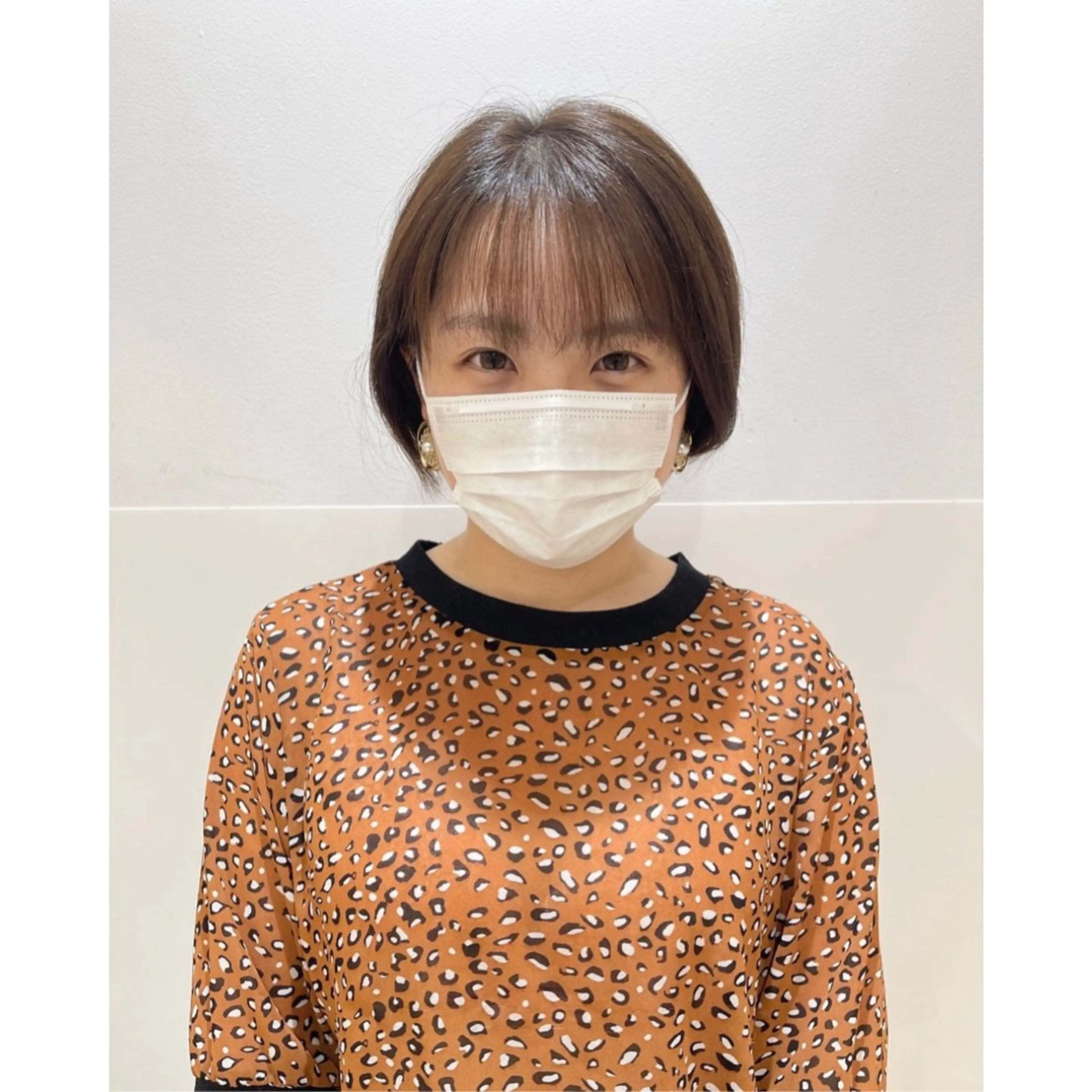 ショート カラー ヘアカラー 韓国ヘア 🎀中川綾乃🎀のヘアスタイル