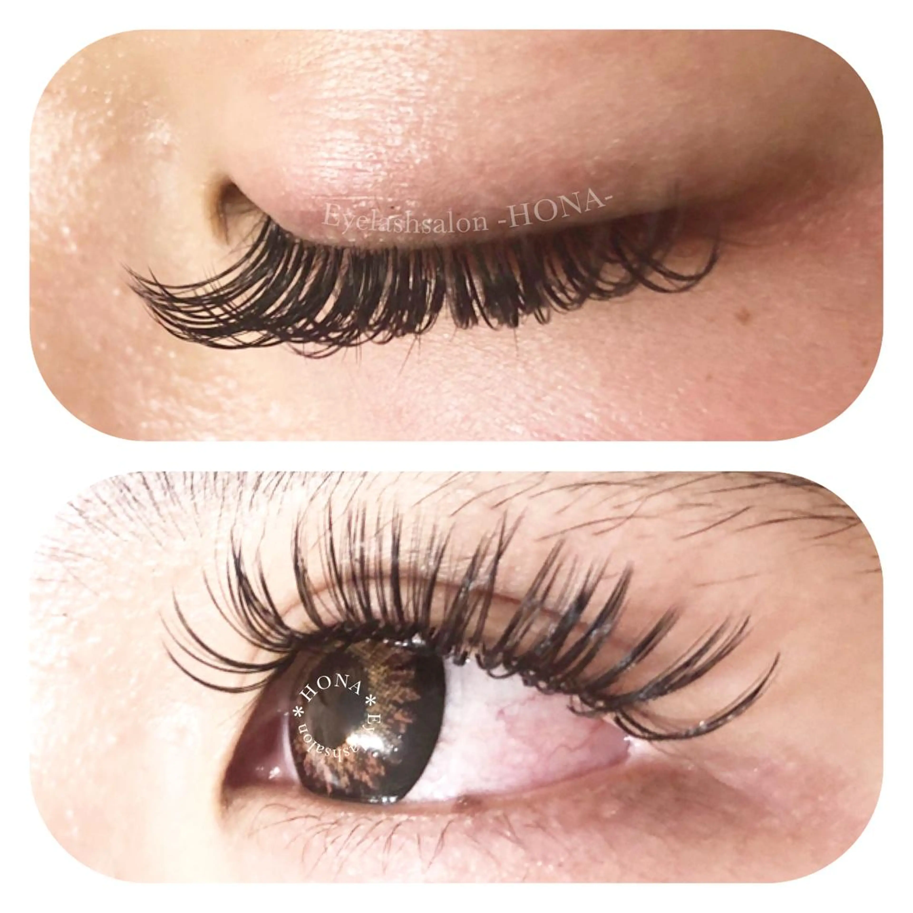 マツエク・マツパ ボリュームラッシュ ꕥ HONAのマツエク・マツパデザイン