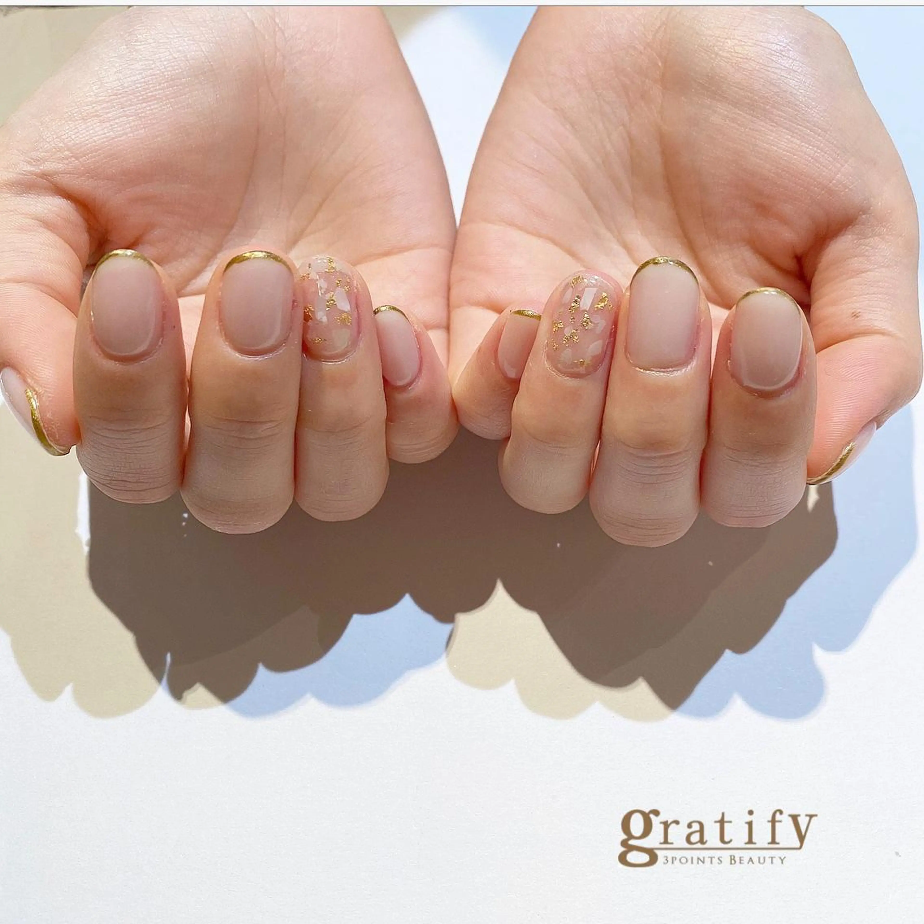 ネイル オフィスネイル 安永 めぐみのネイルデザイン