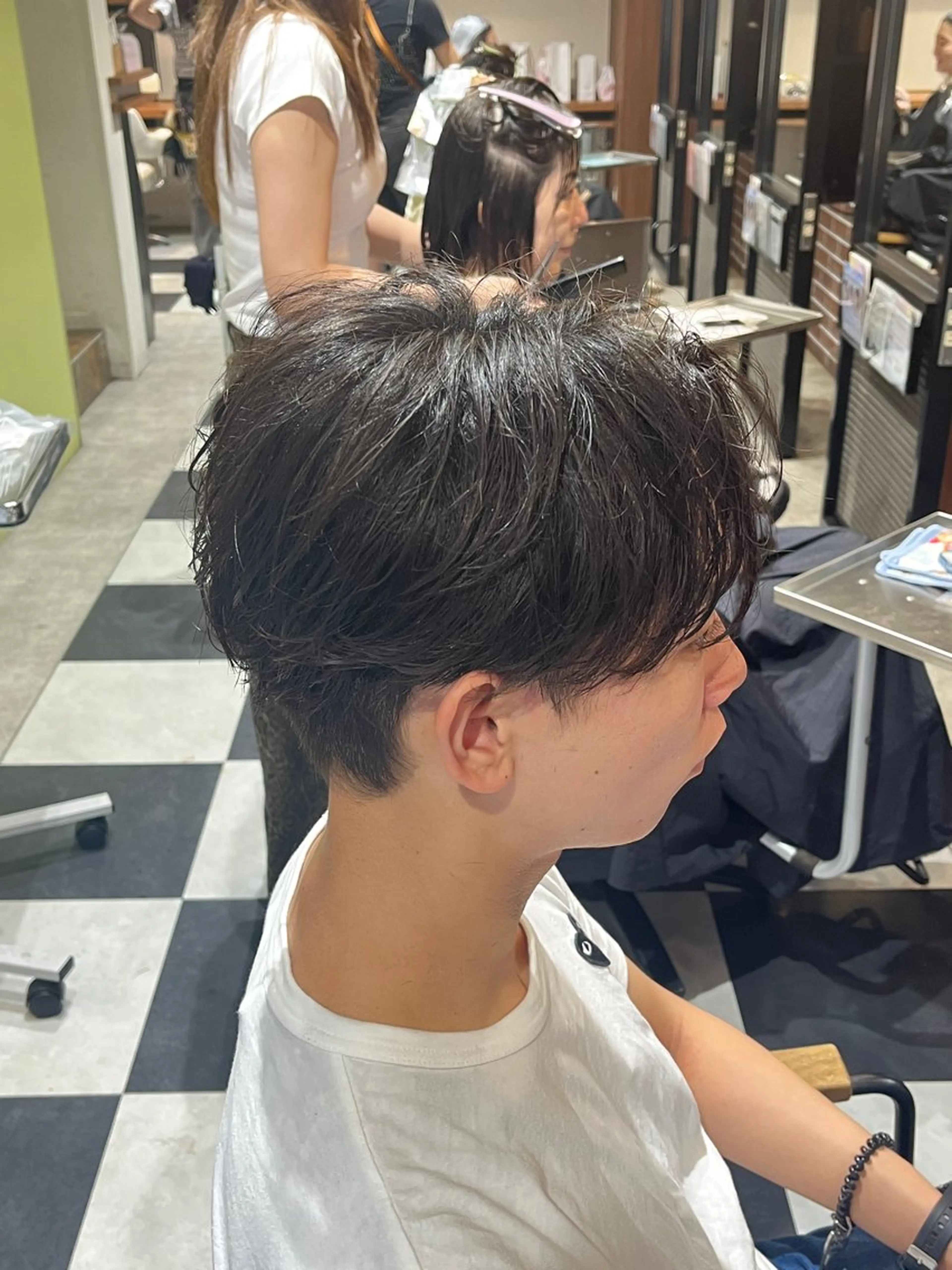 ショート パーマ メンズ カット パーマ 🎧メンズパーマ特化 /RUI🎧のヘアスタイル