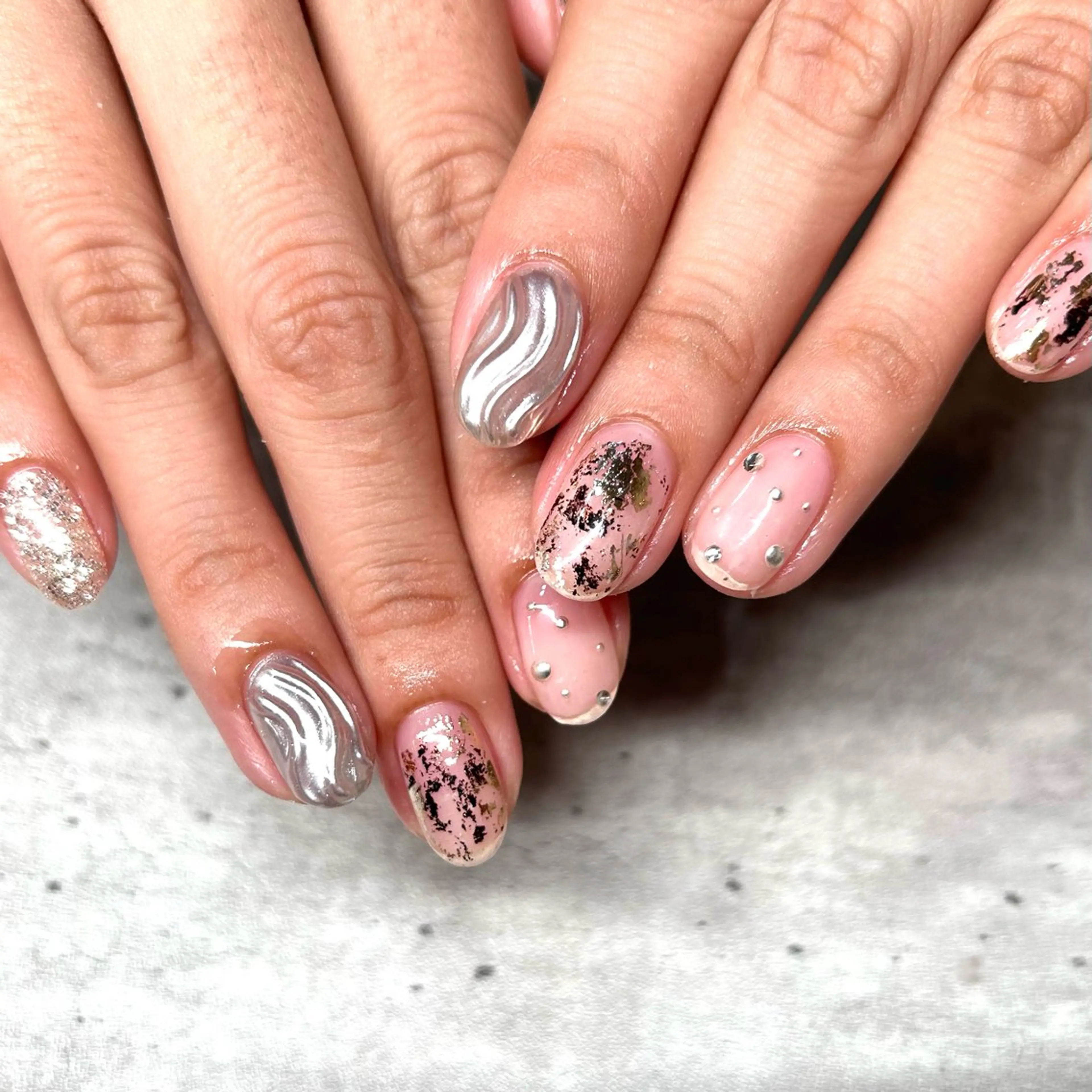 ネイル ハンドネイル joieange MEGUMIのネイルデザイン