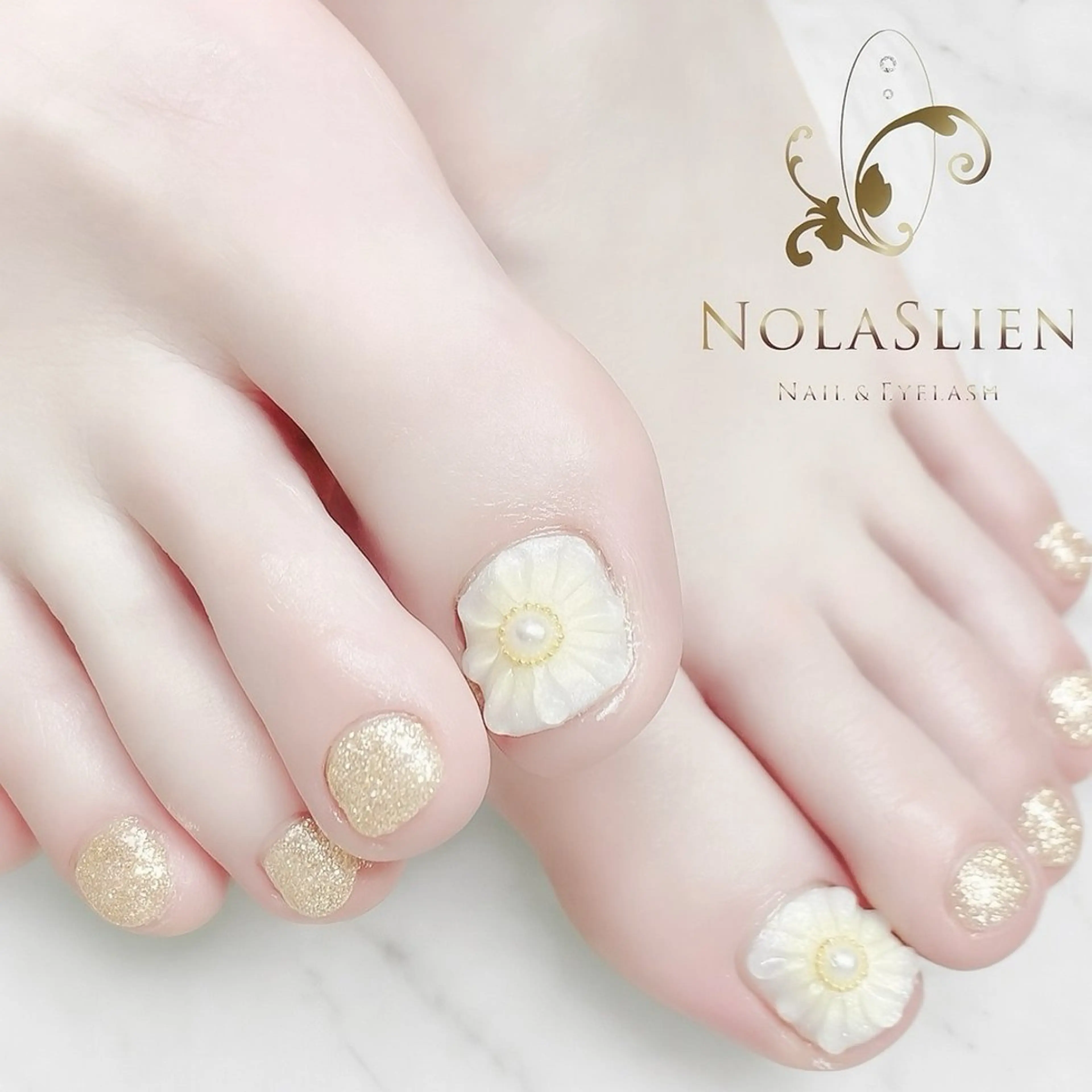 ネイル フットネイル Nolaslien Mayra 銀座店のネイルデザイン