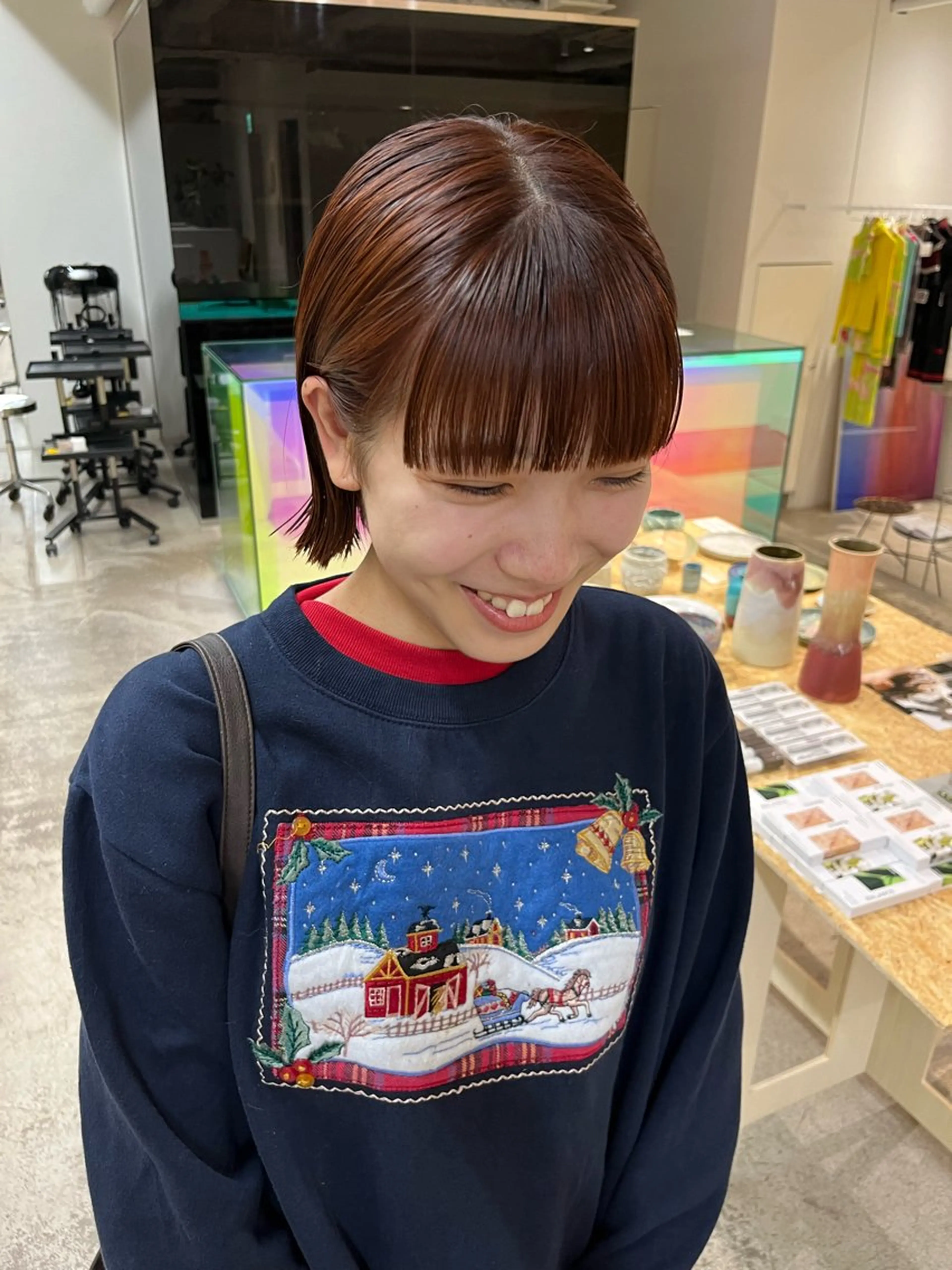 ミディアム ANY/ Nanaのヘアスタイル