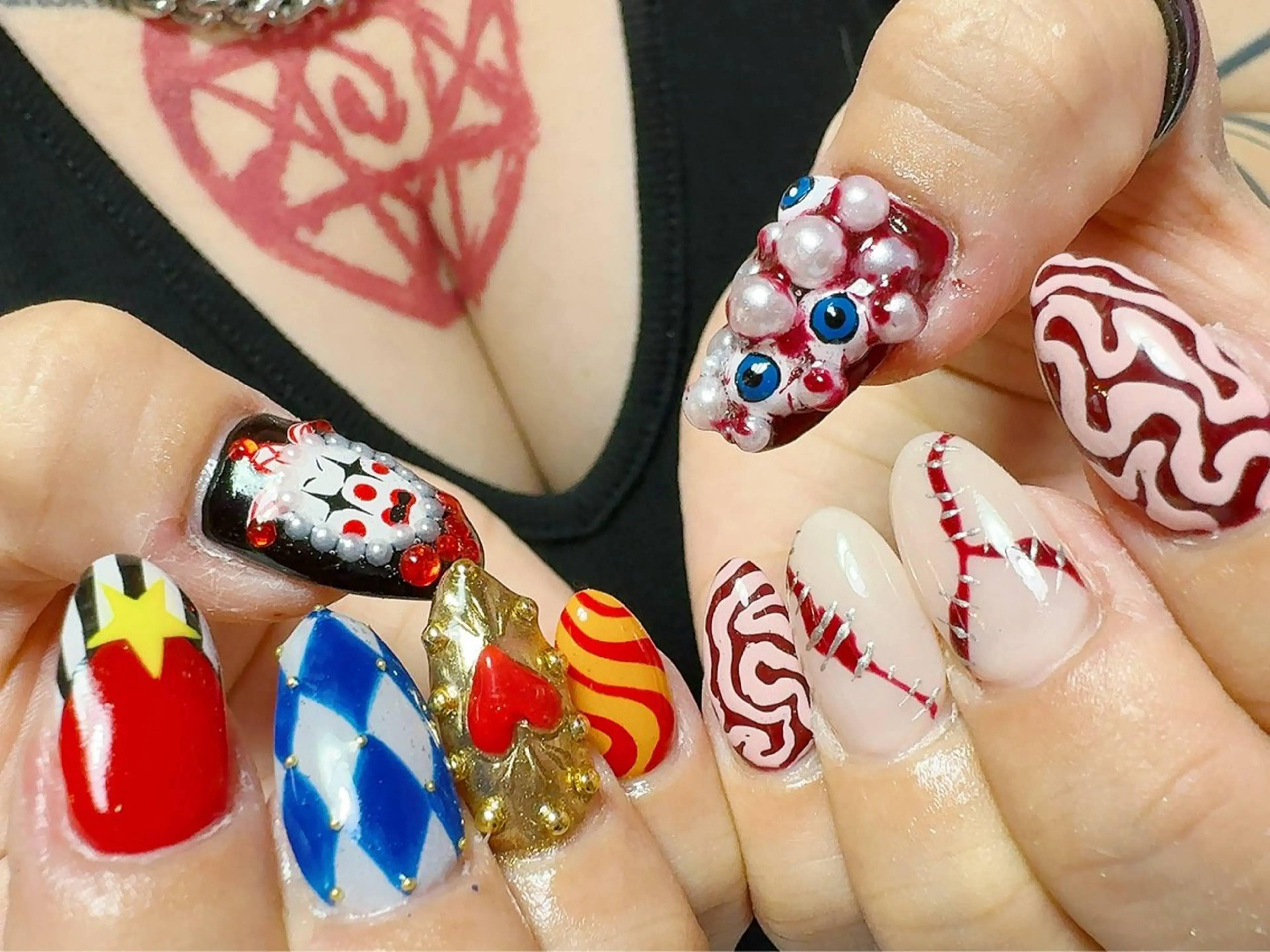 ネイル ハンドネイル Nail Atelier IamI所属・アイアムアイ 大村磨衣のネイルデザイン