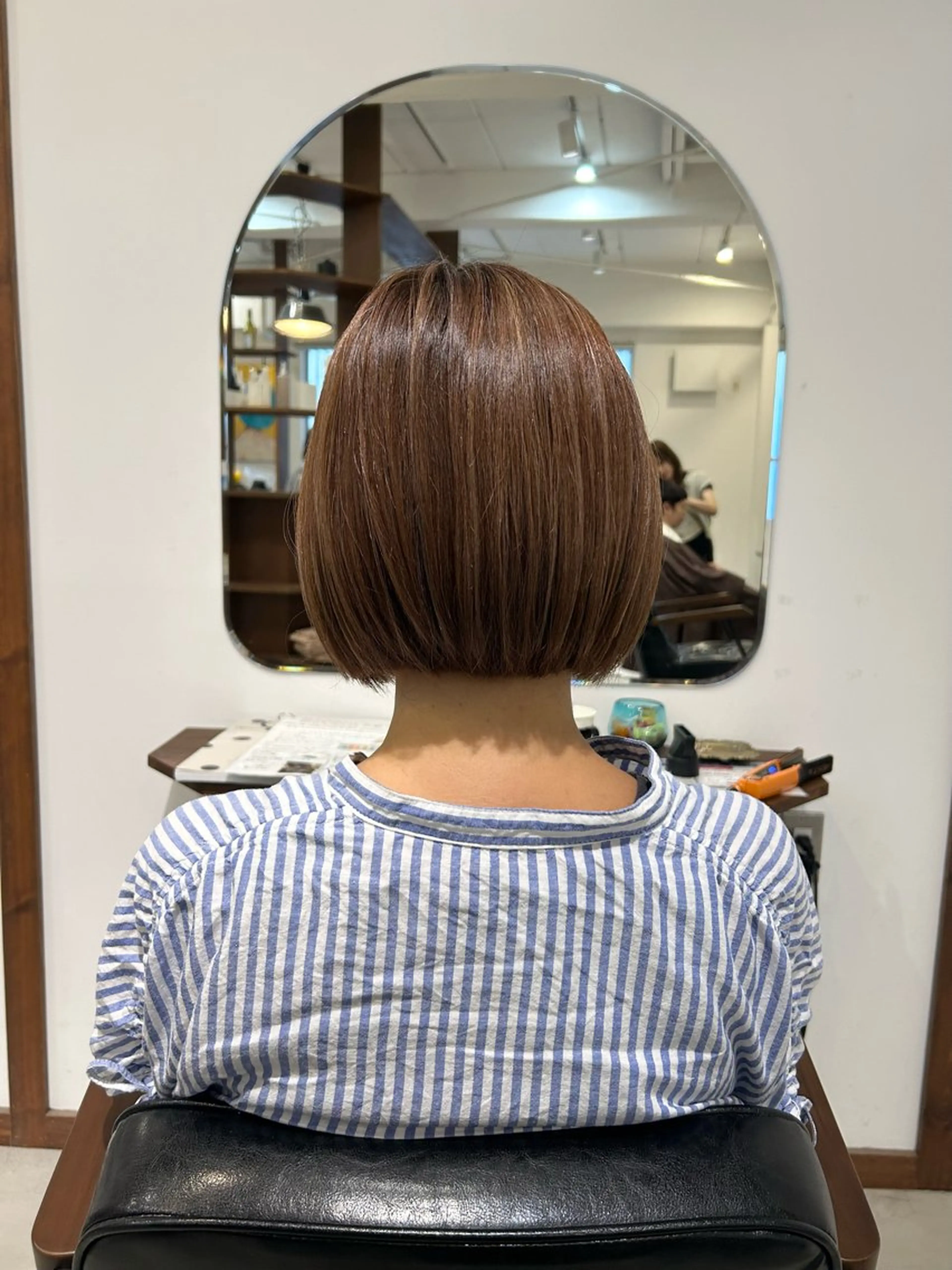 ショート カラー ハイライトカラー ハイライト 透明感カラー🪽 mioのヘアスタイル