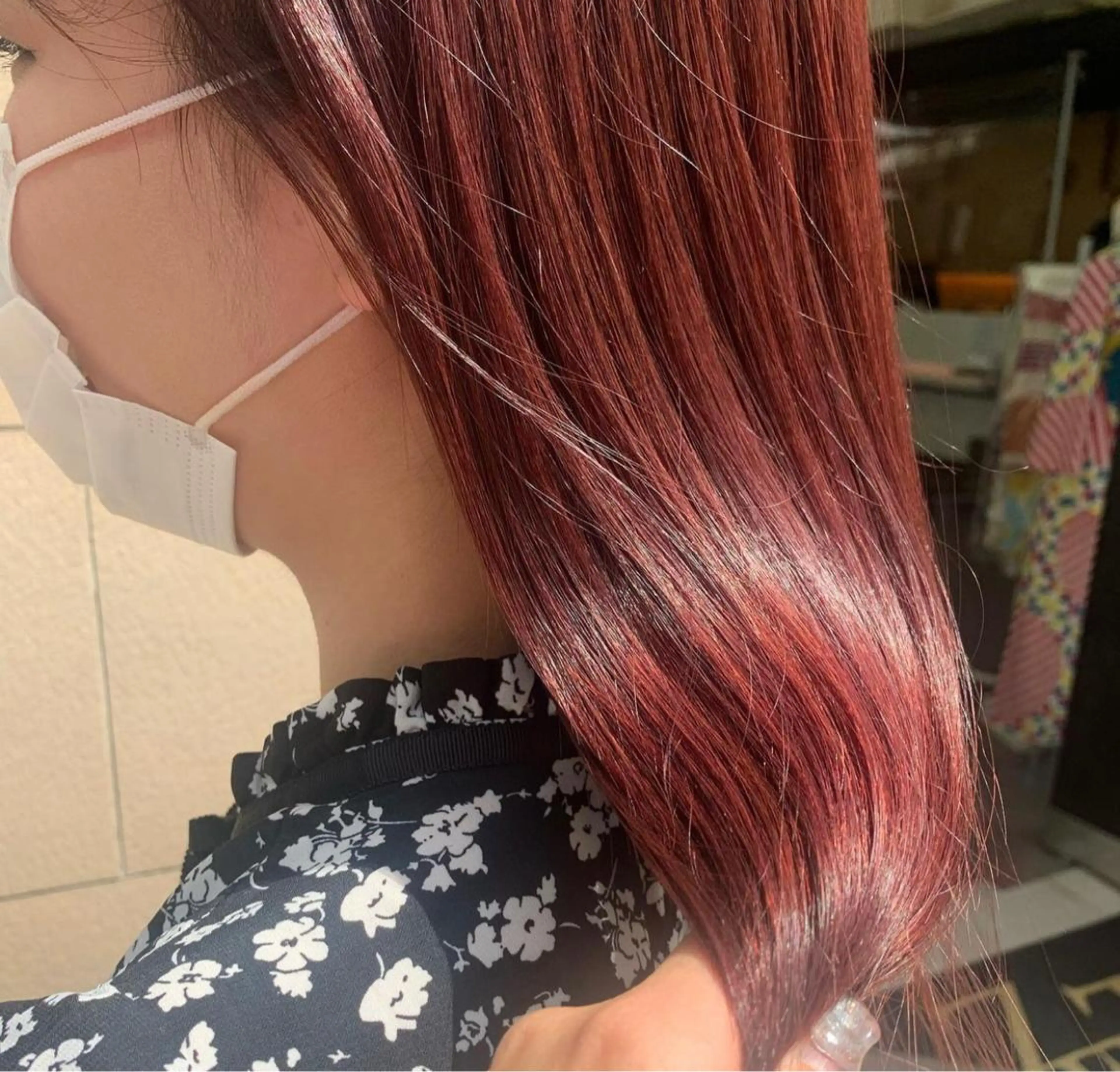 セミロング ano @anomukuiのヘアスタイル