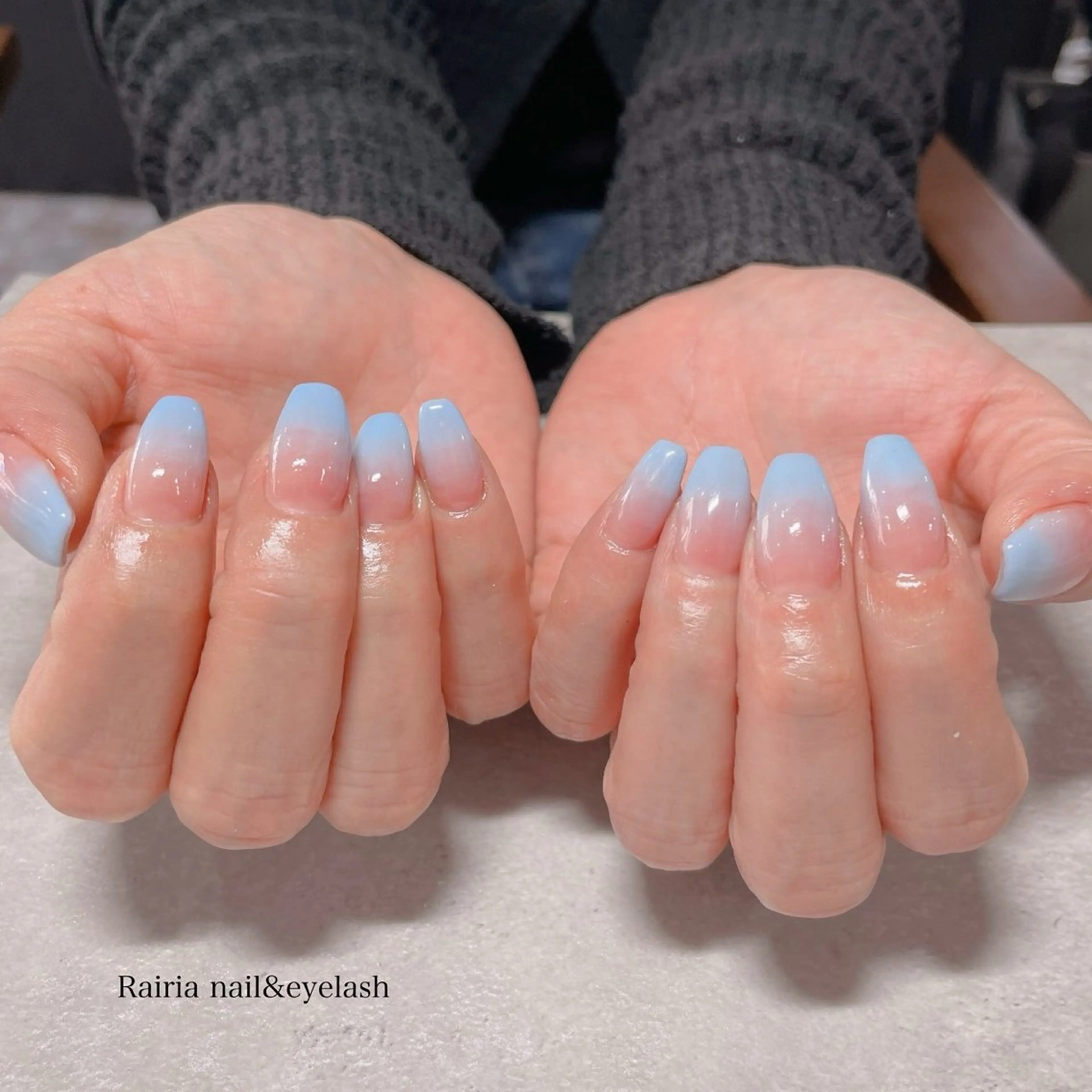 ネイル アートネイル ジェルネイル マグネットネイル マグネットワンカラー ワンカラーネイル Rairianail 川越店 山口のネイルデザイン